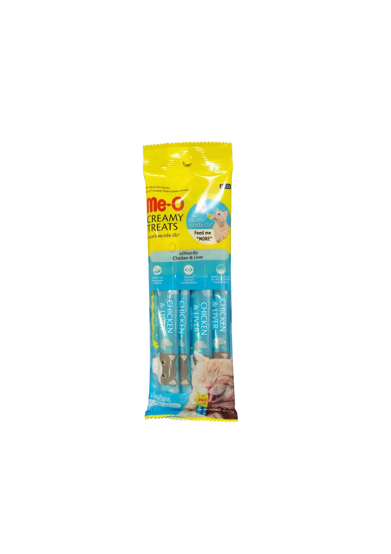 Me-O Creamy Cat Treats - 15gx4