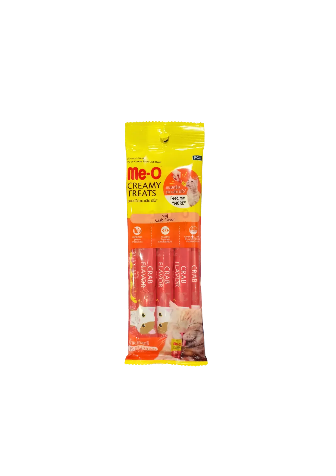 Me-O Creamy Cat Treats - 15gx4