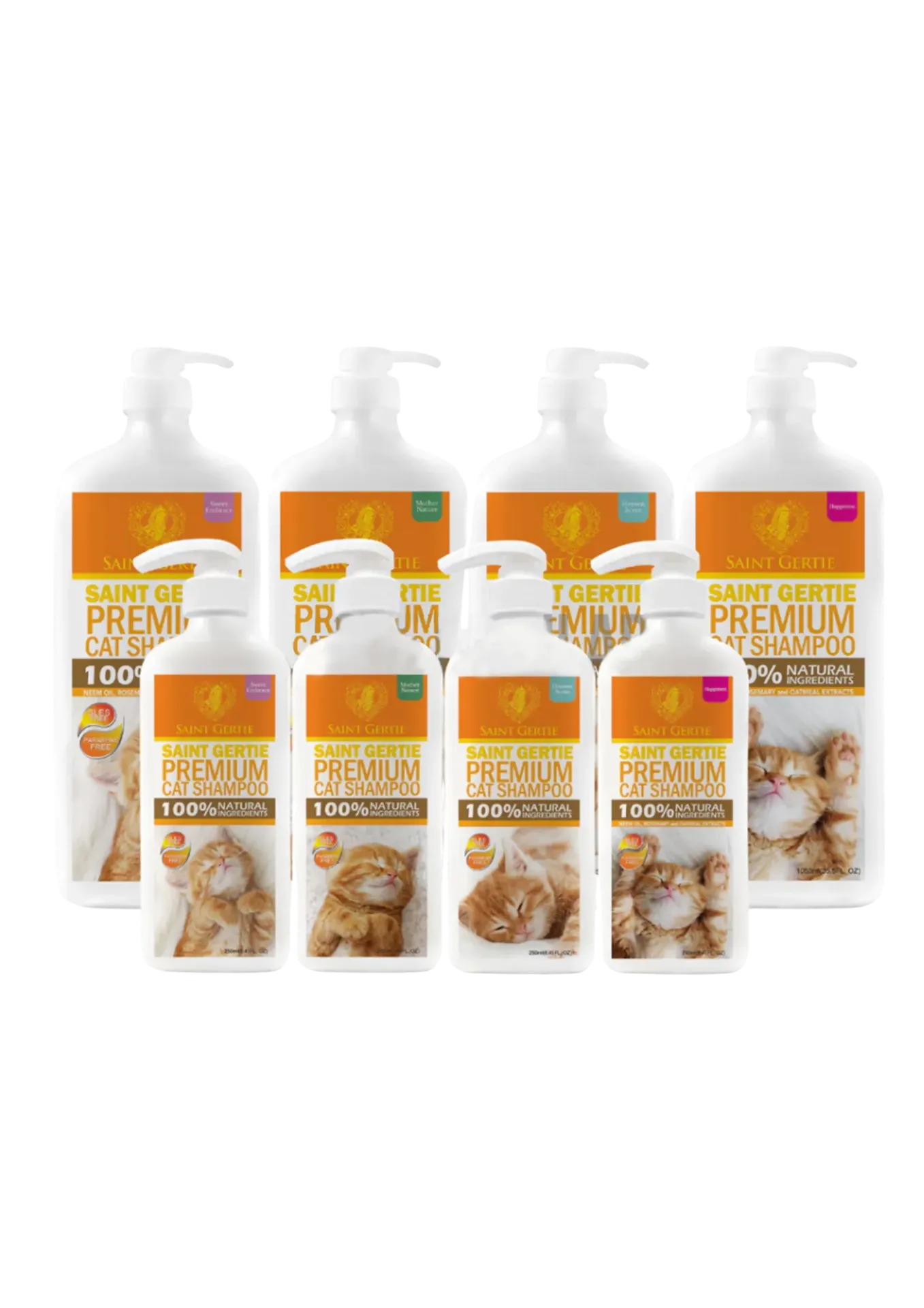 Saint Gertie Premium Cat Shampoo - 1050ml (Happiness)