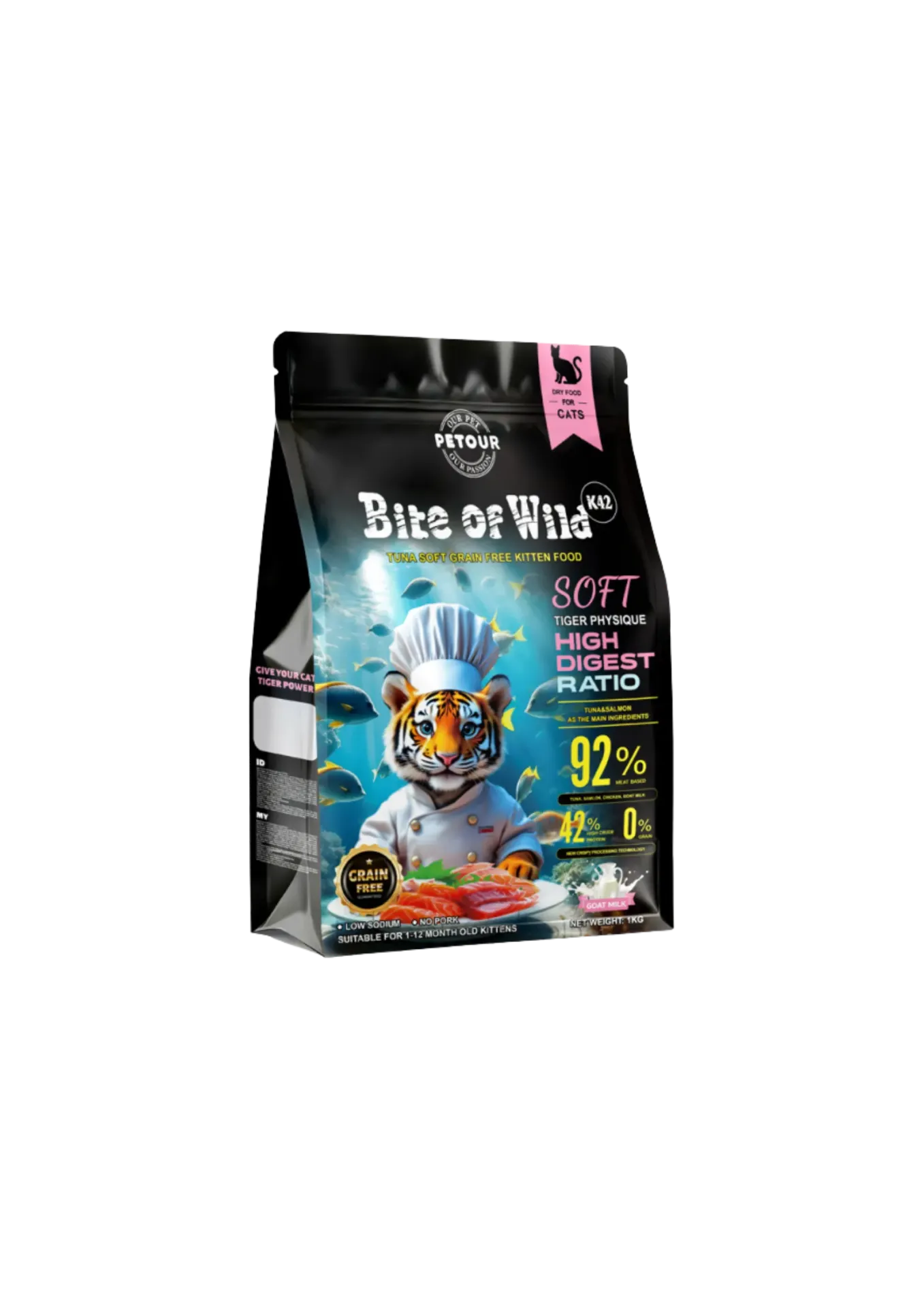 Bite of Wild Kitten Soft Grain-Free K42 - 1kg