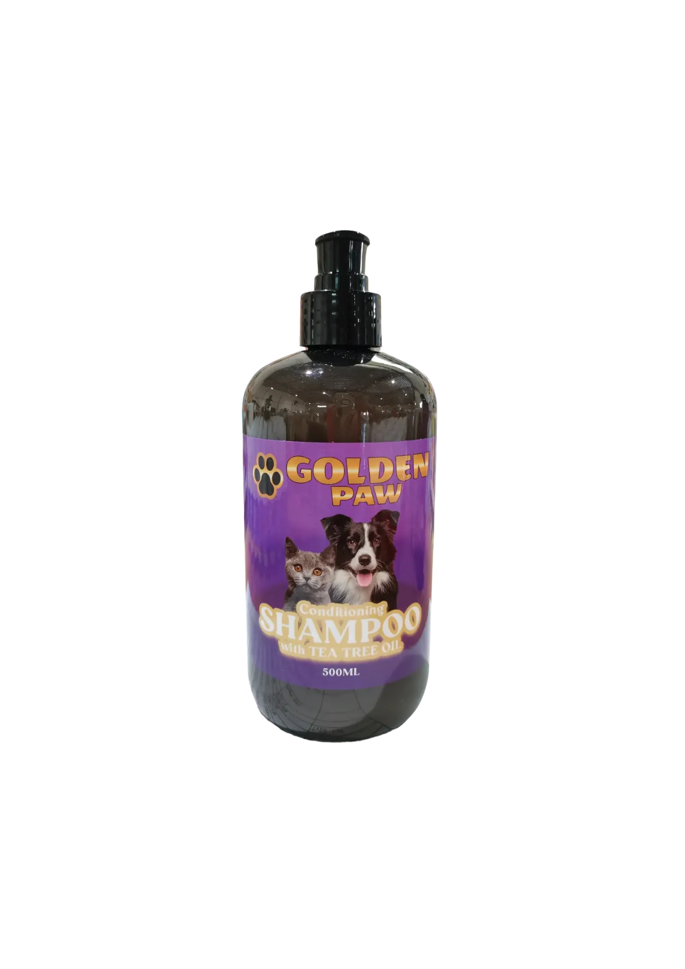 Golden Paw Premium Conditioner Shampoo with Tea Trea Oil - 500ml