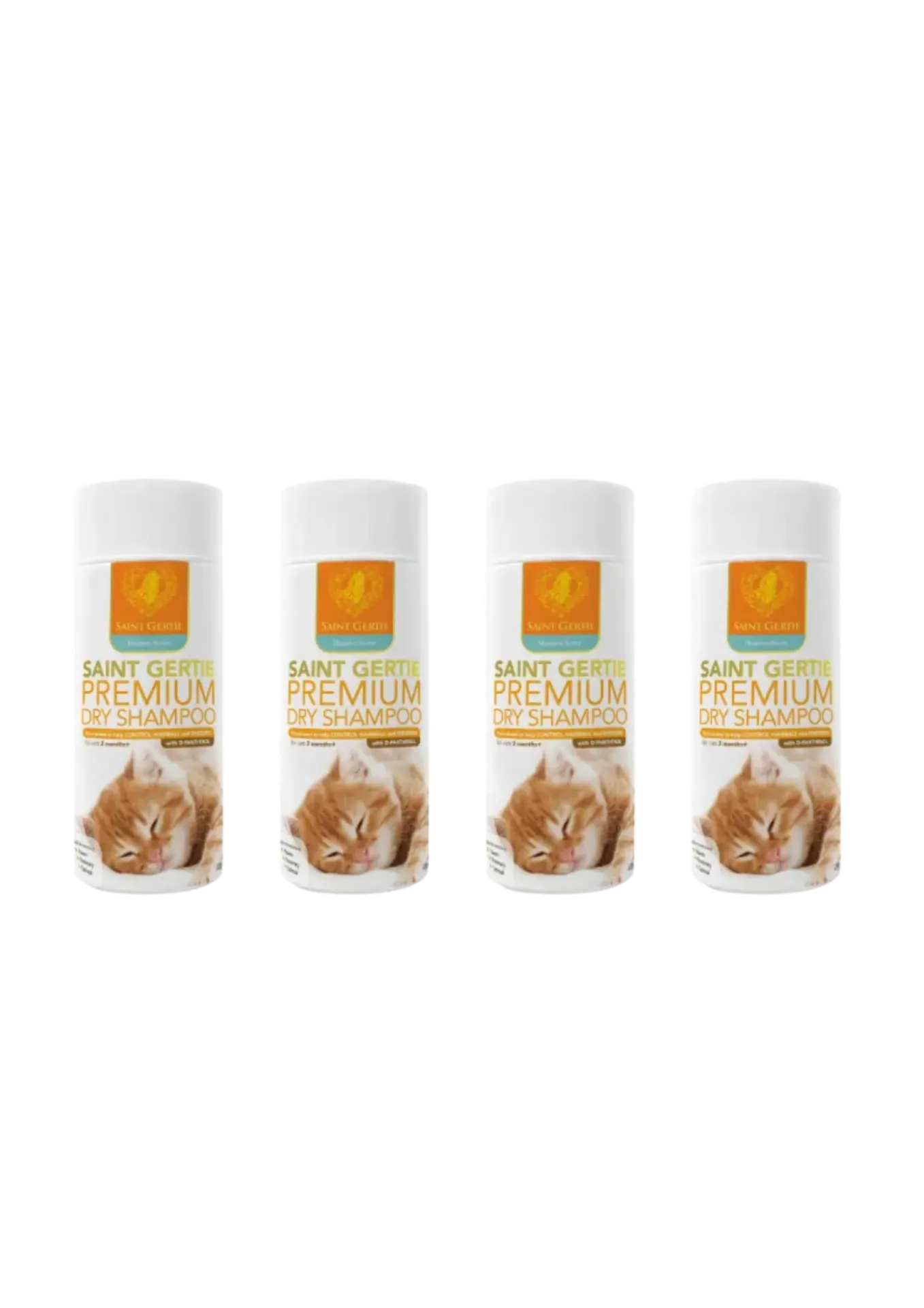 Saint Gertie Premium Cat Dry Shampoo - 128g (Happiness)