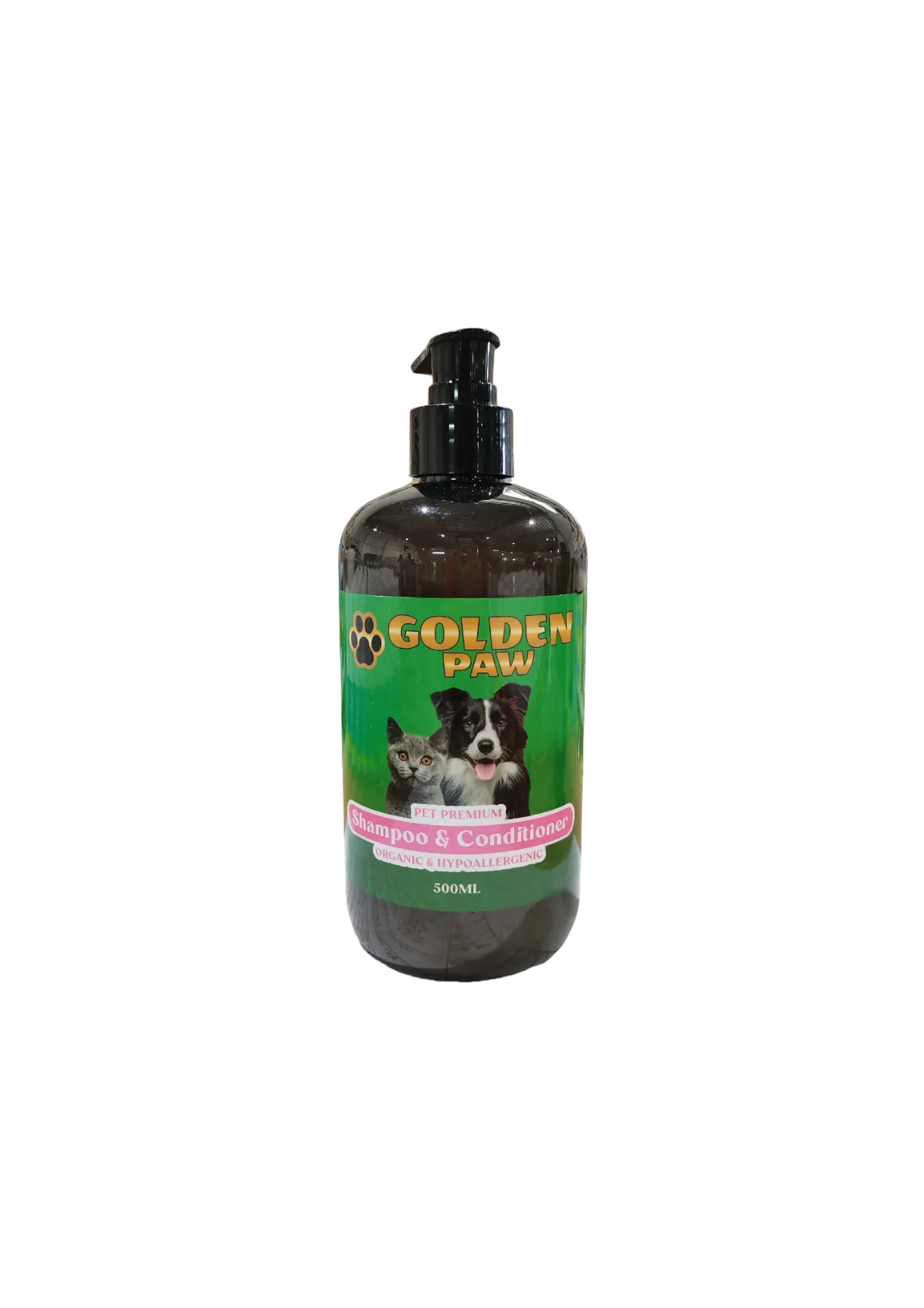 Golden Paw Premium Shampoo & Conditioner - 500ml