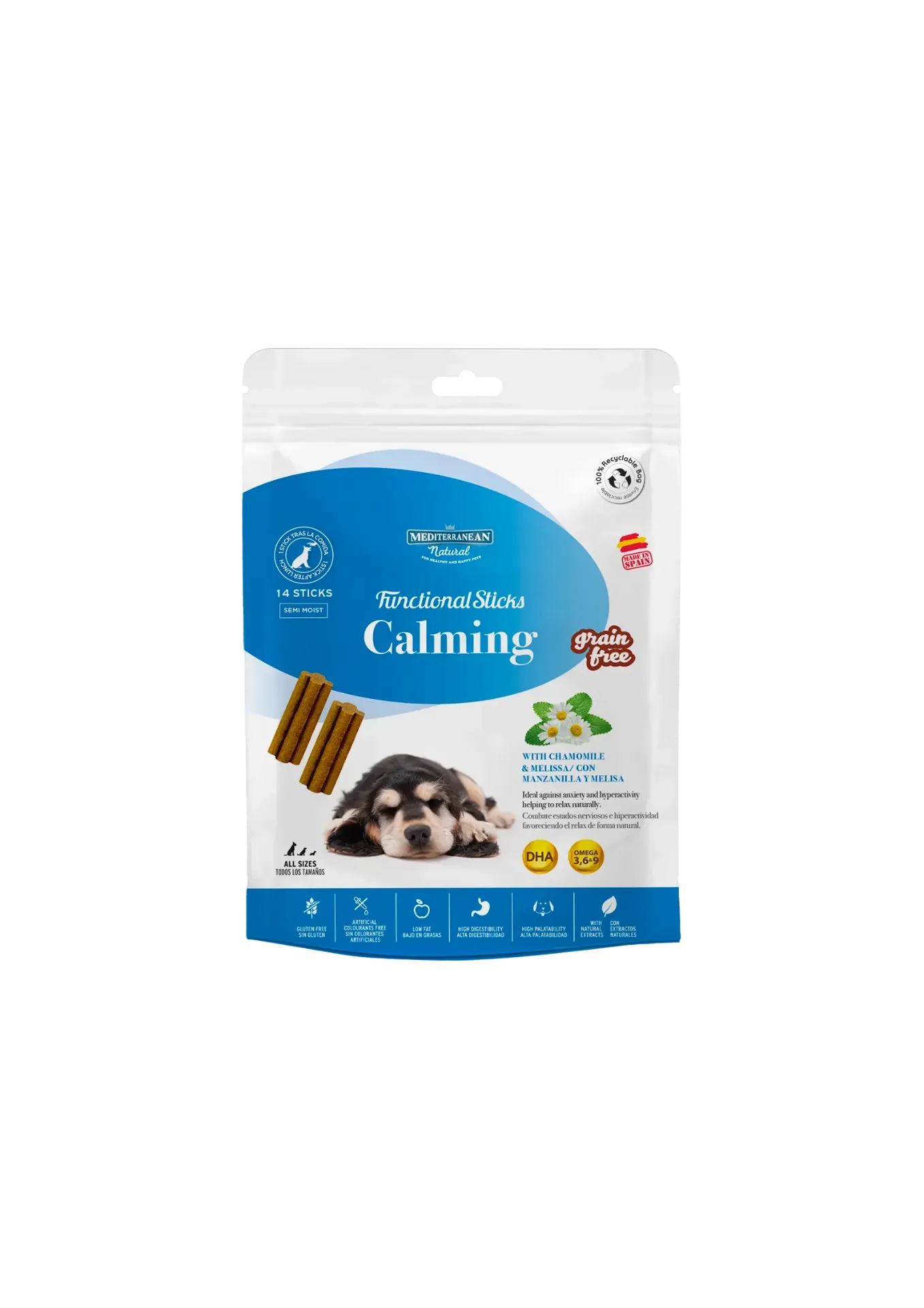 Mediterranean Natural Functional Sticks Dog Treat - 110g