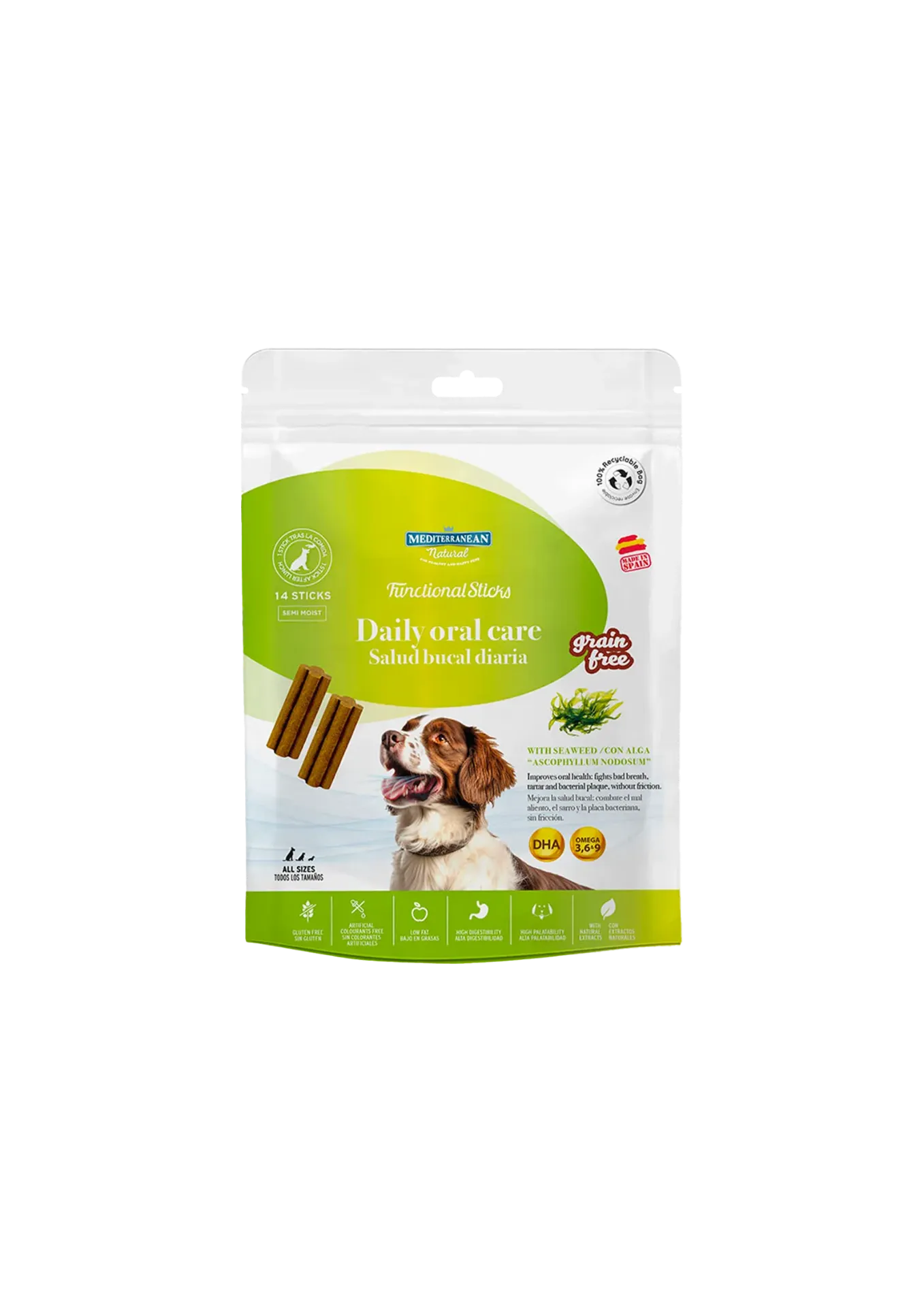 Mediterranean Natural Functional Sticks Dog Treat - 110g