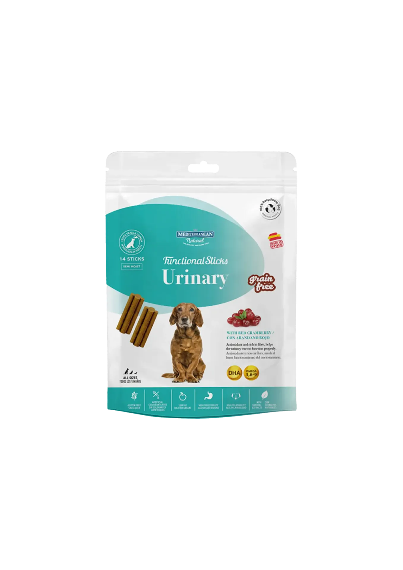 Mediterranean Natural Functional Sticks Dog Treat - 110g