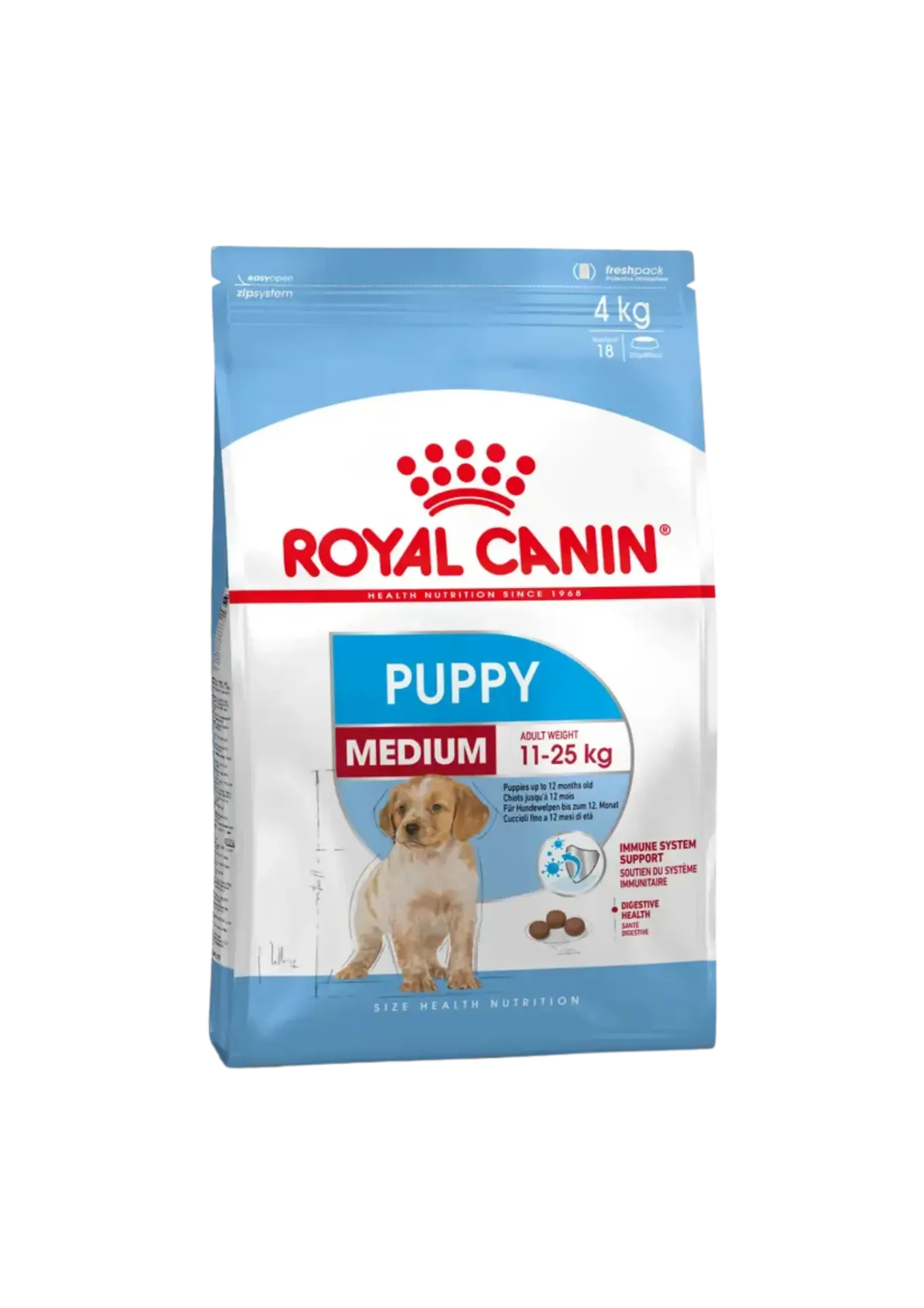 Royal Canin Canine Medium Junior (Puppy) - 4kg