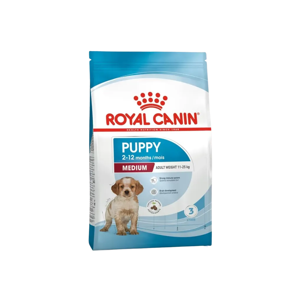 Royal Canin Canine Medium Junior (Puppy) - 4kg