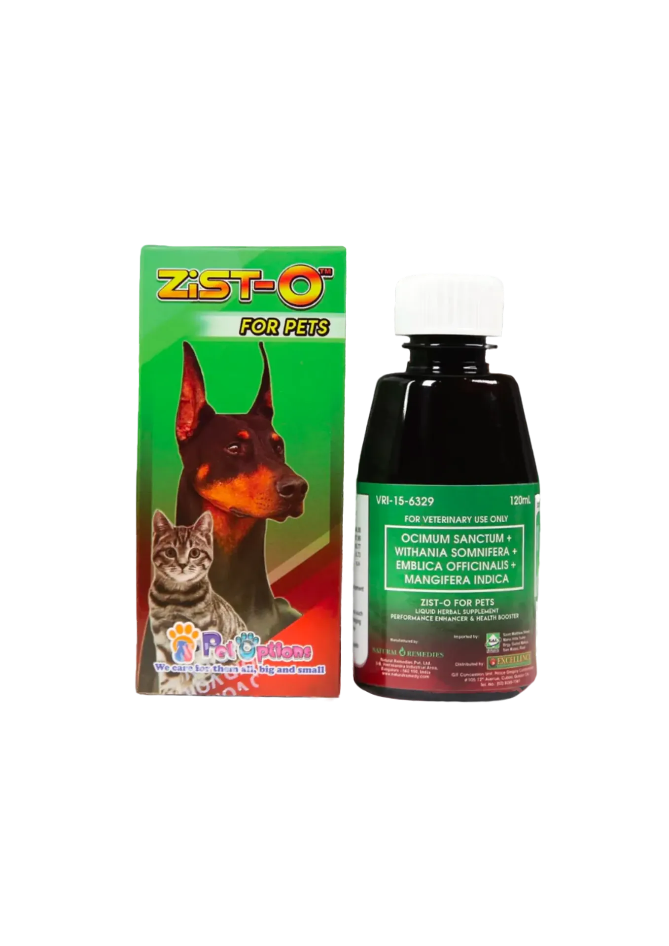 Pet Options Zist-O For Pets - 120ml