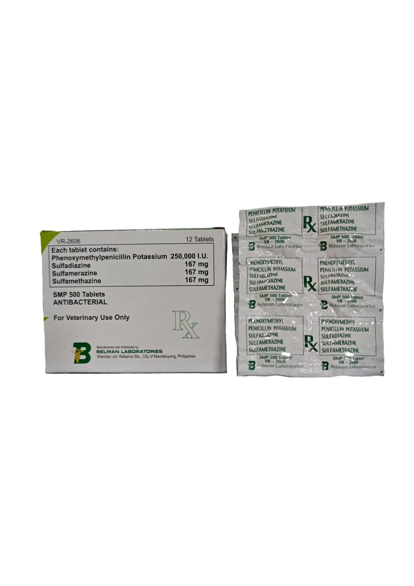 Belman SMP 500 - 12 Tablets