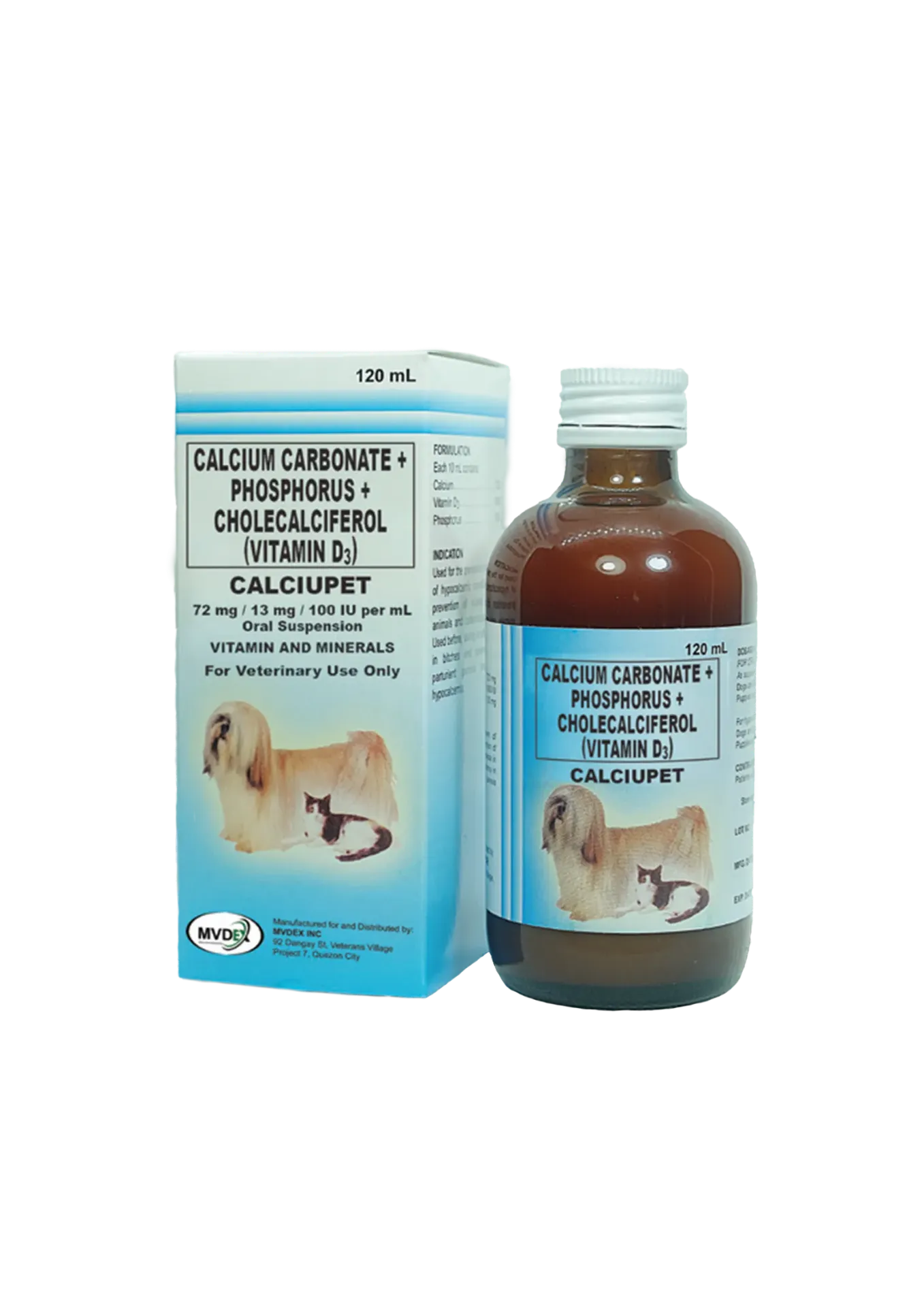 MVDEX Calciupet - 120ml