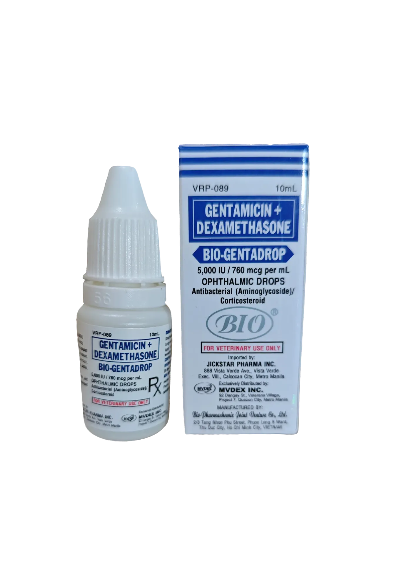 MVDEX Bio-Genta Drops - 10ml