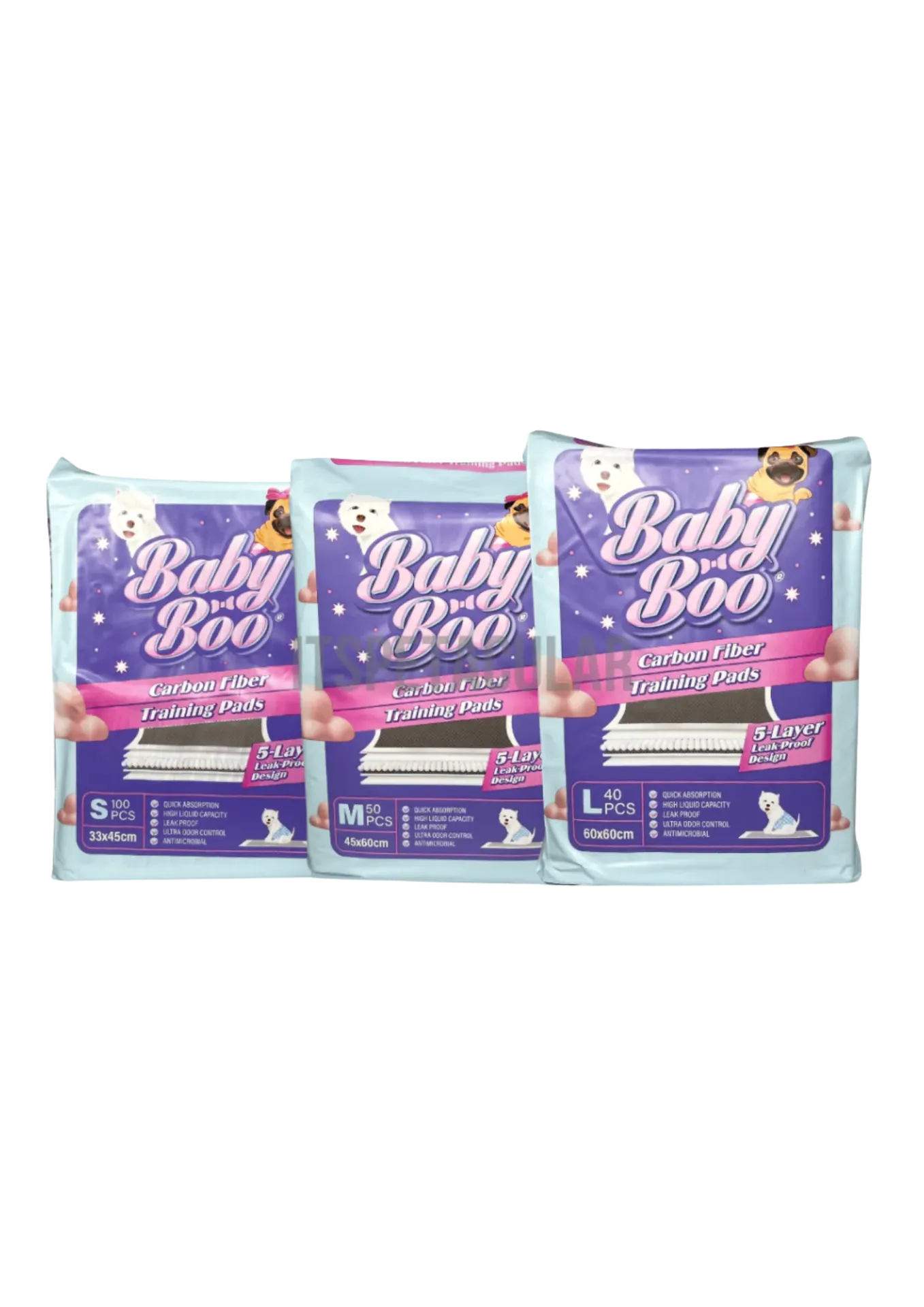 Baby Boo Carbon Fiber Training Pads