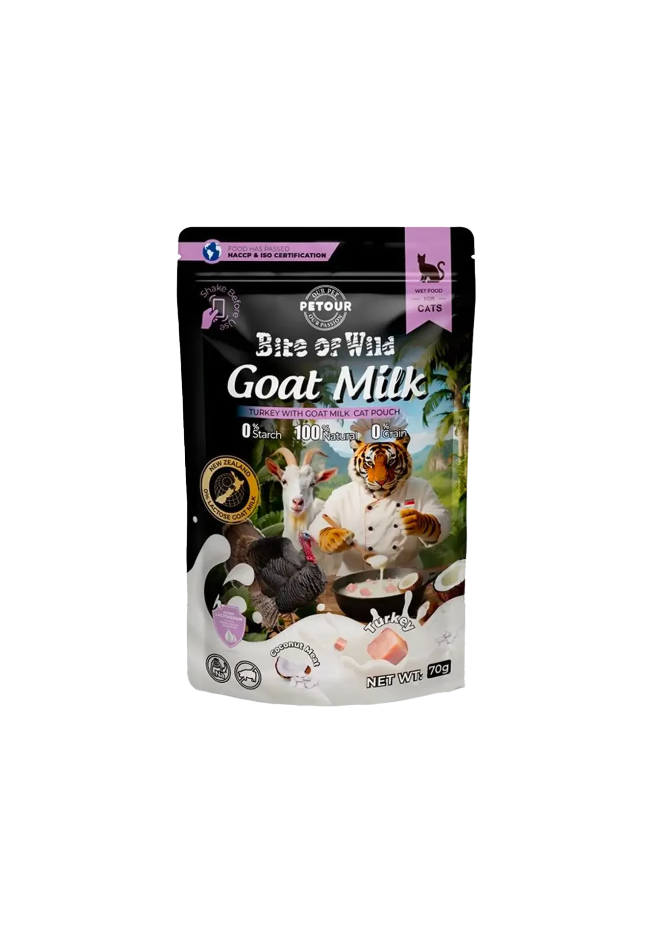 Bite of Wild Cat Pouch - 70g