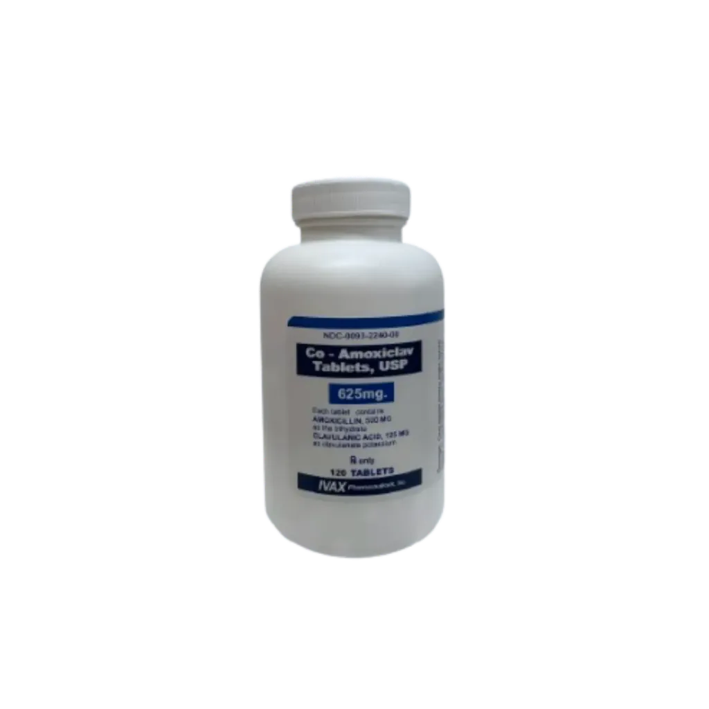 MVDEX Co-Amoxiclav 625mg - 120 Tablets