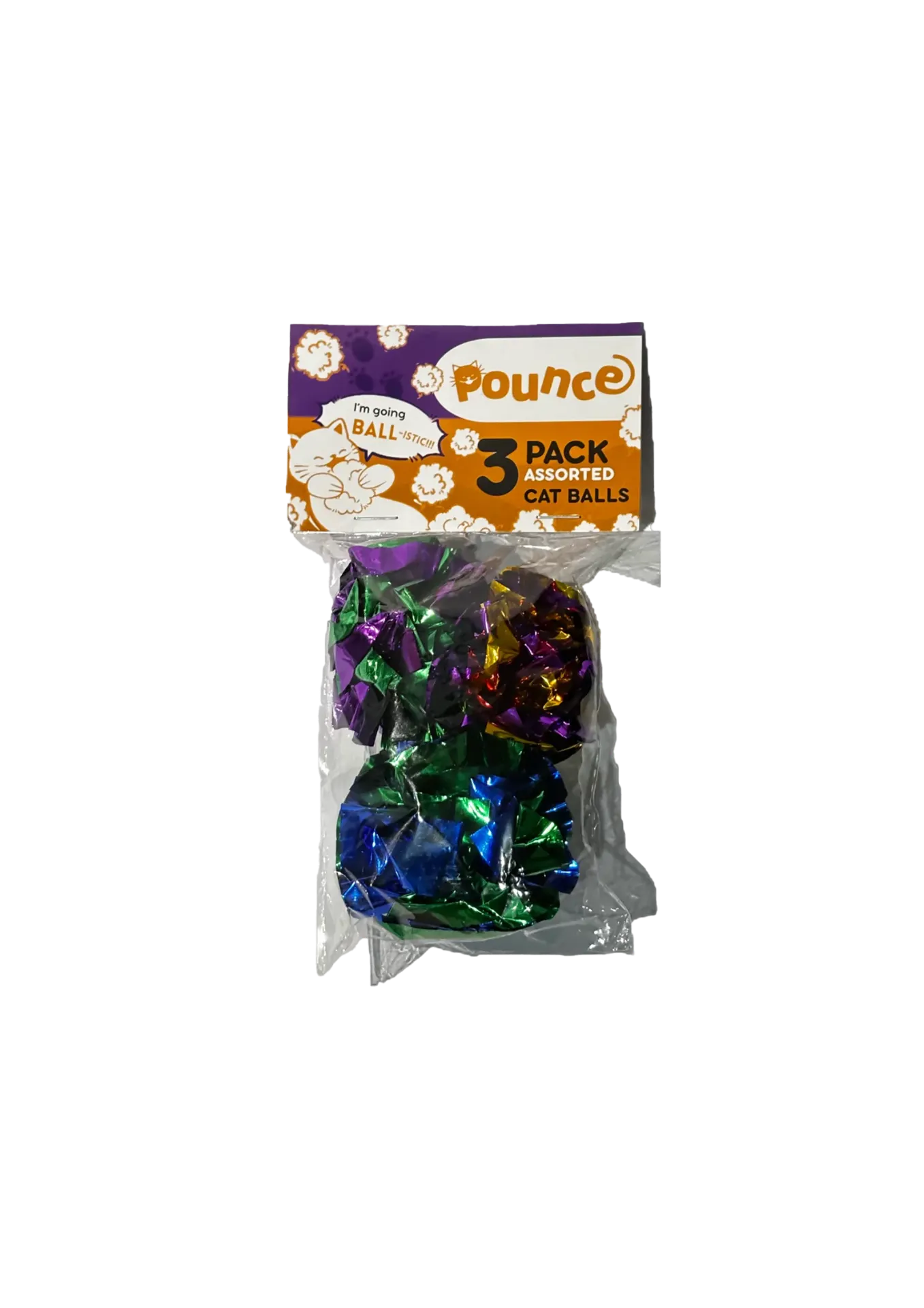 Pounce 3-Pack Pet Ball Toys