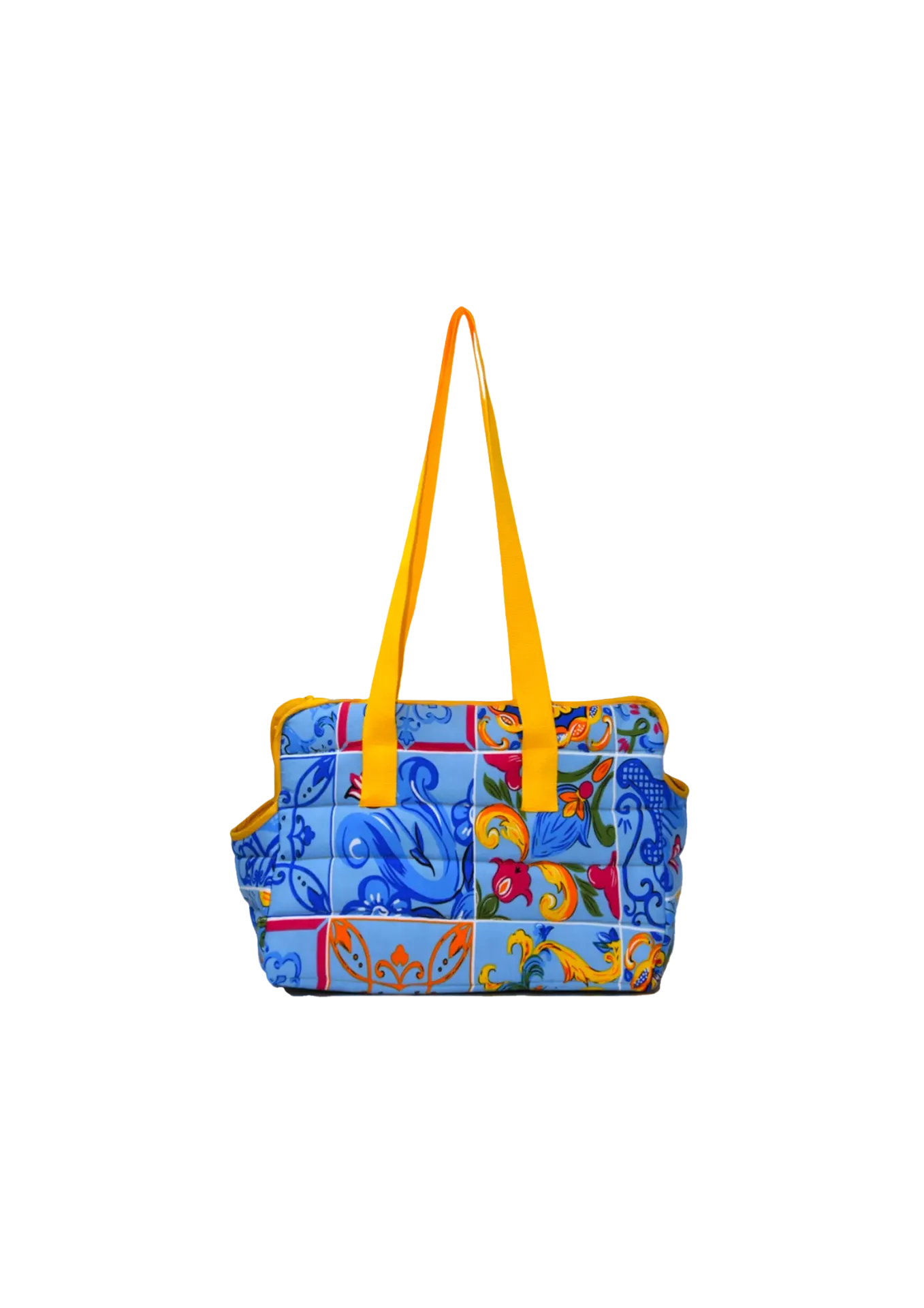PupKits Pet Carrier - Azure Mosaic (S)