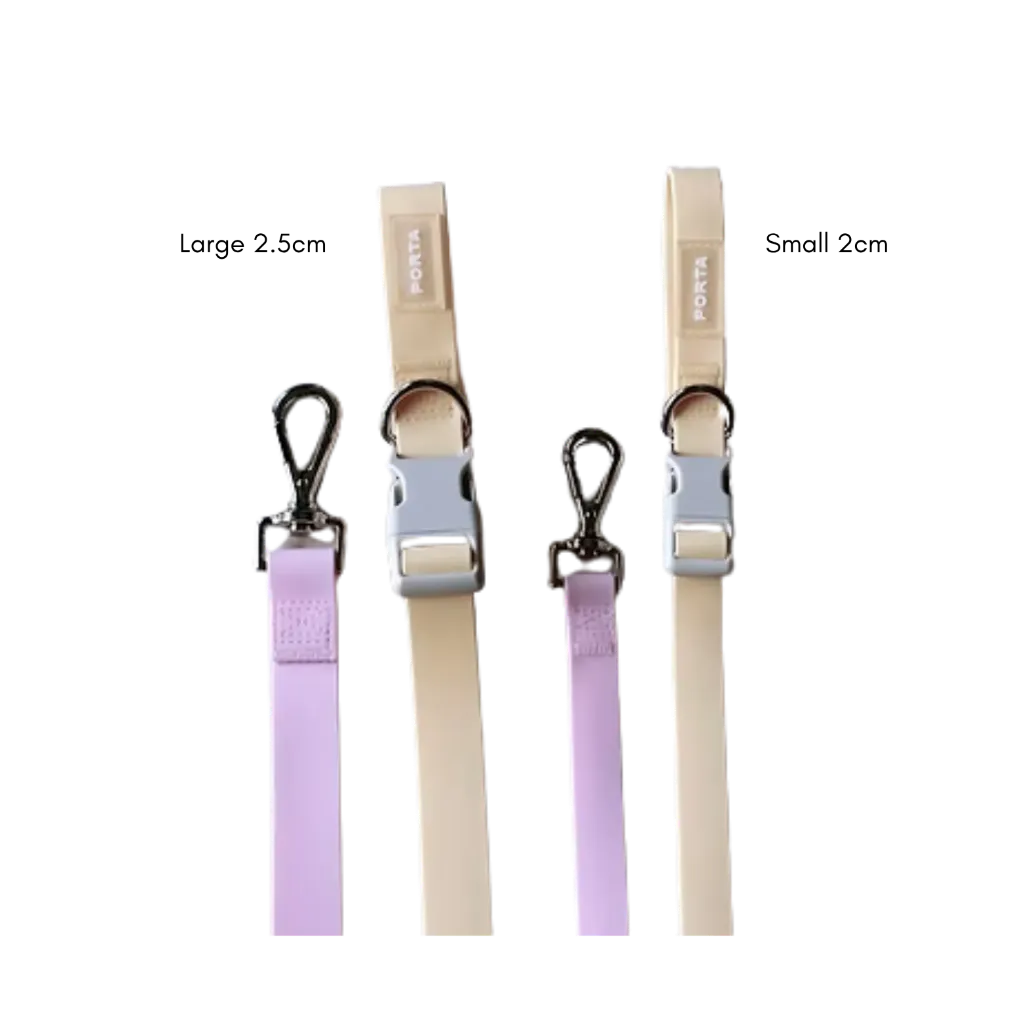 Porta Aqua Glow Vanilla Leash (S)