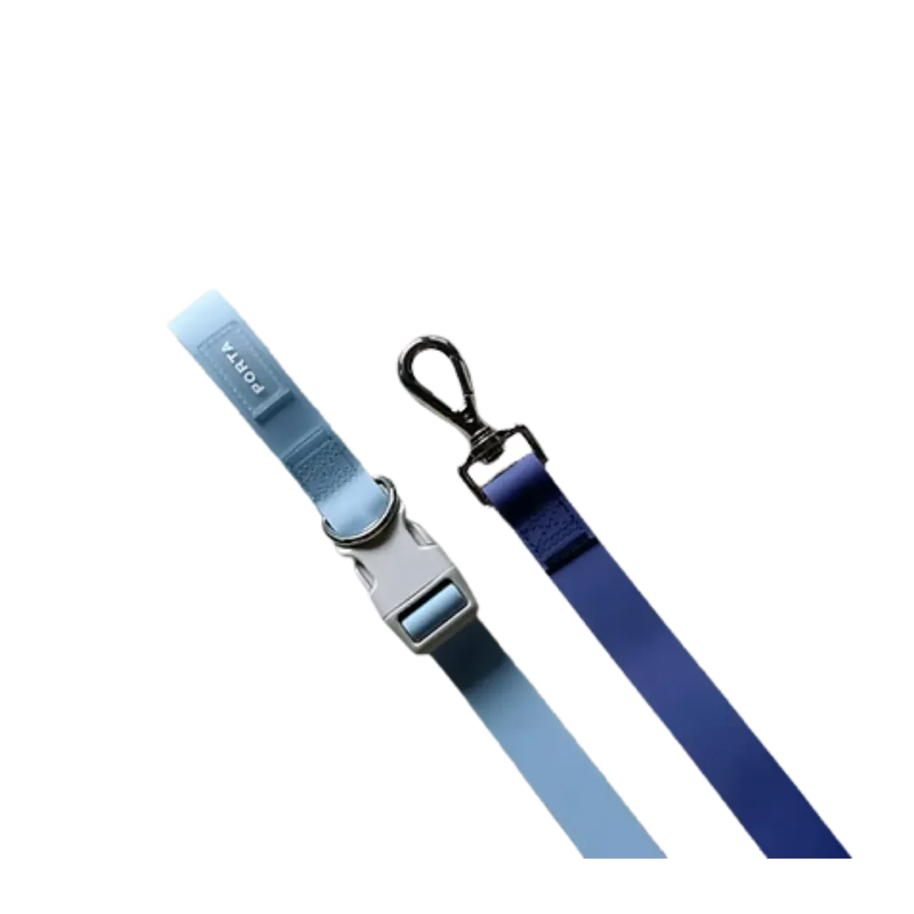 Porta Aqua Glow Blueberry Leash (S)