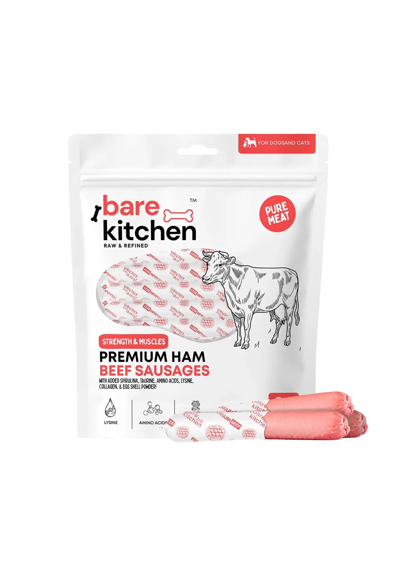 Bare Kitchen Sausage - 15gx25