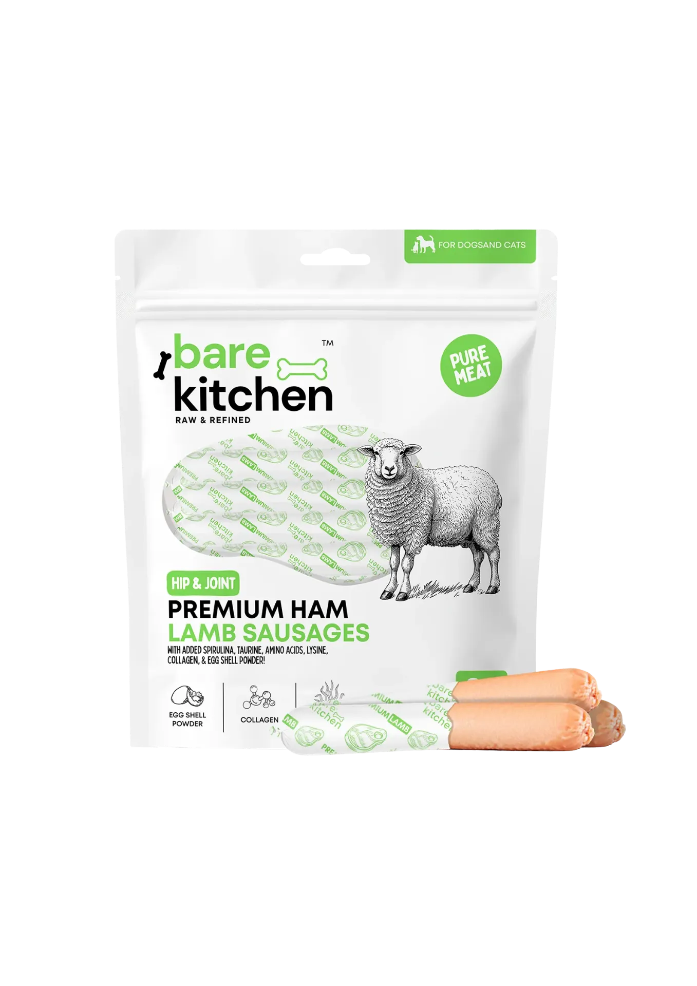 Bare Kitchen Sausage - 15gx25