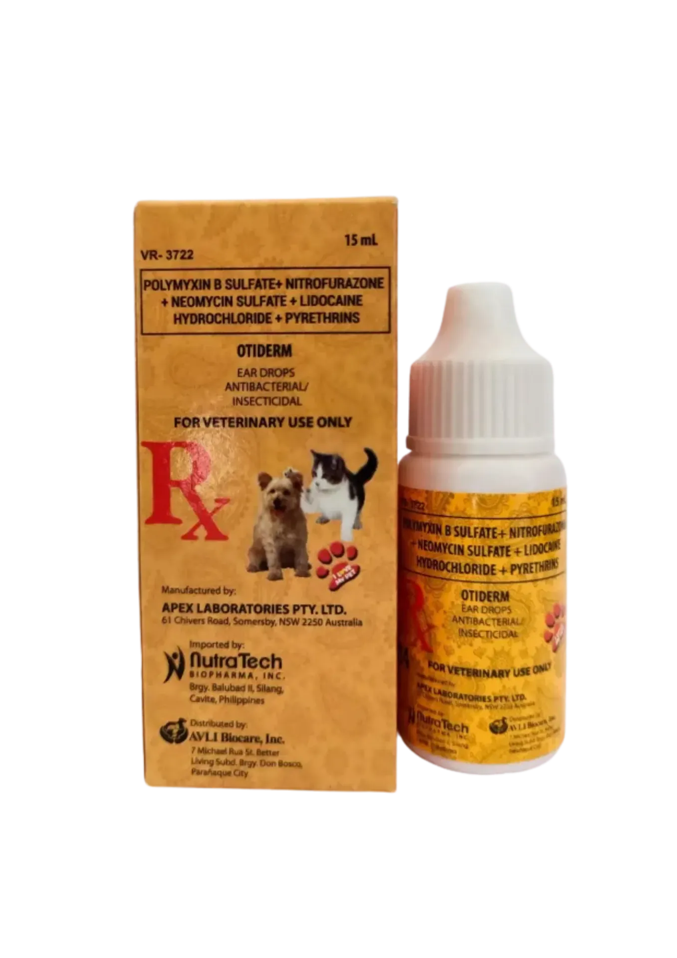 AVLI Biocare Otiderm - 15ml