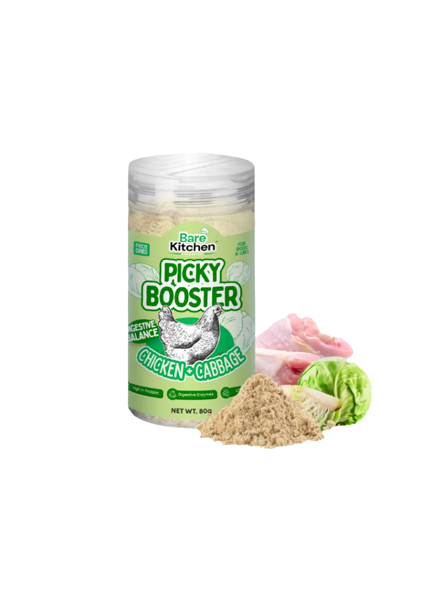 Bare Kitchen Picky Booster Powder Meal Topper - 80g