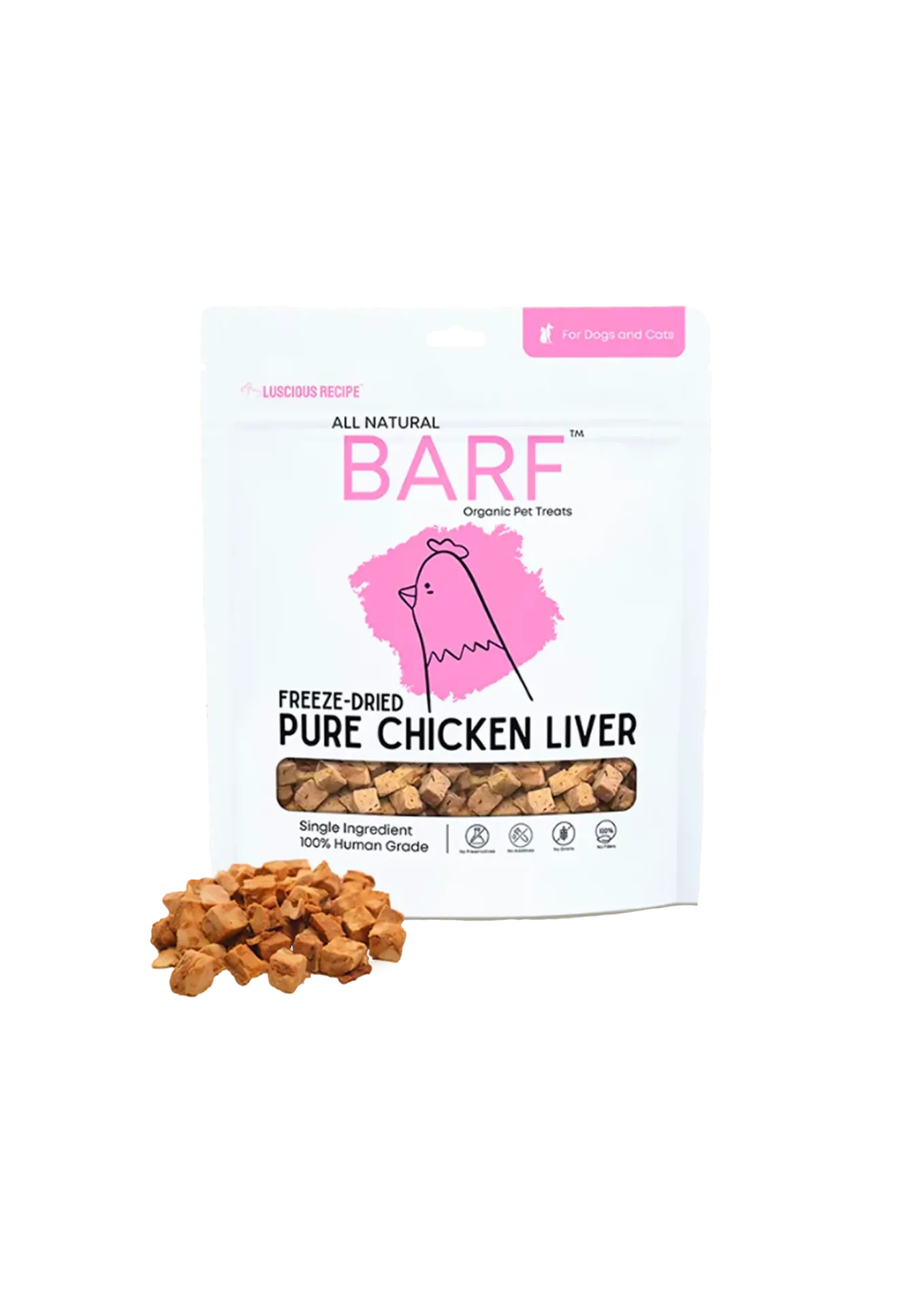 Luscious Recipe BARF Freeze Dried Treats - 30g