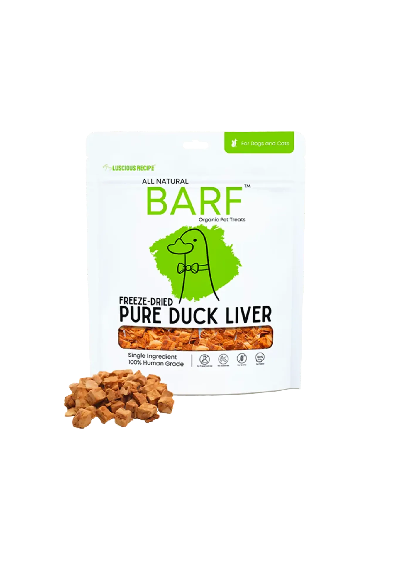 Luscious Recipe BARF Freeze Dried Treats - 30g