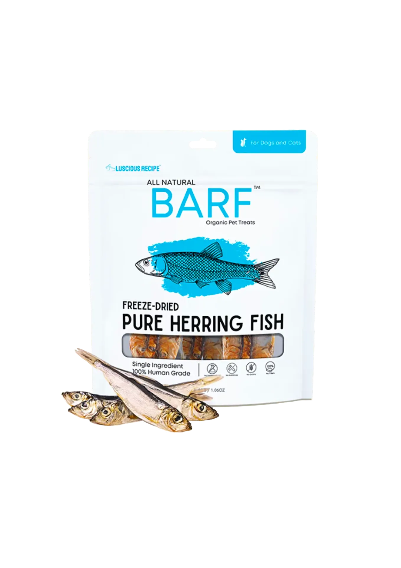 Luscious Recipe BARF Freeze Dried Treats - 30g