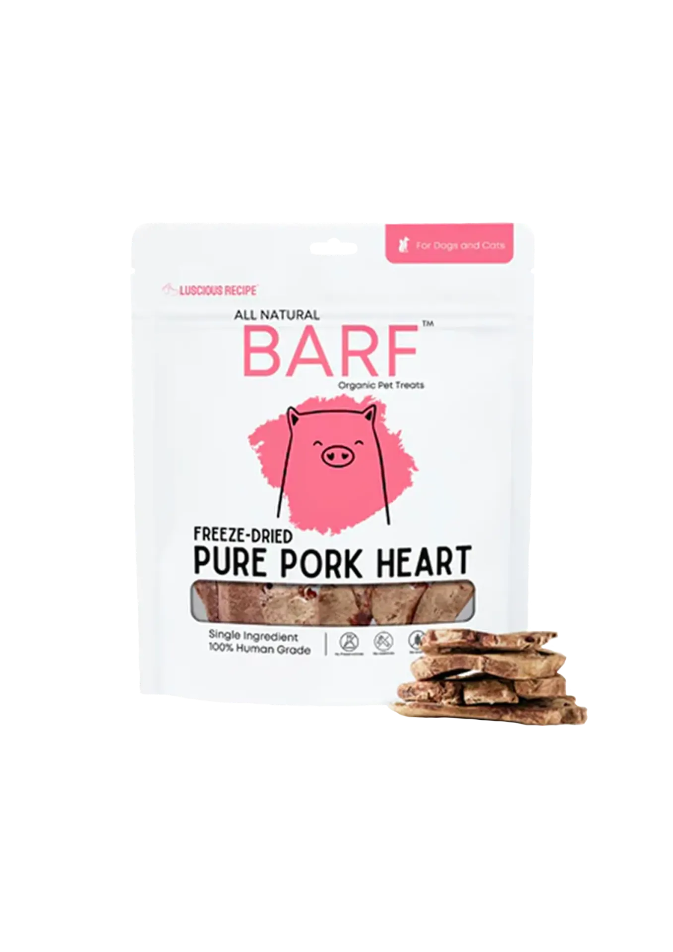 Luscious Recipe BARF Freeze Dried Treats - 30g