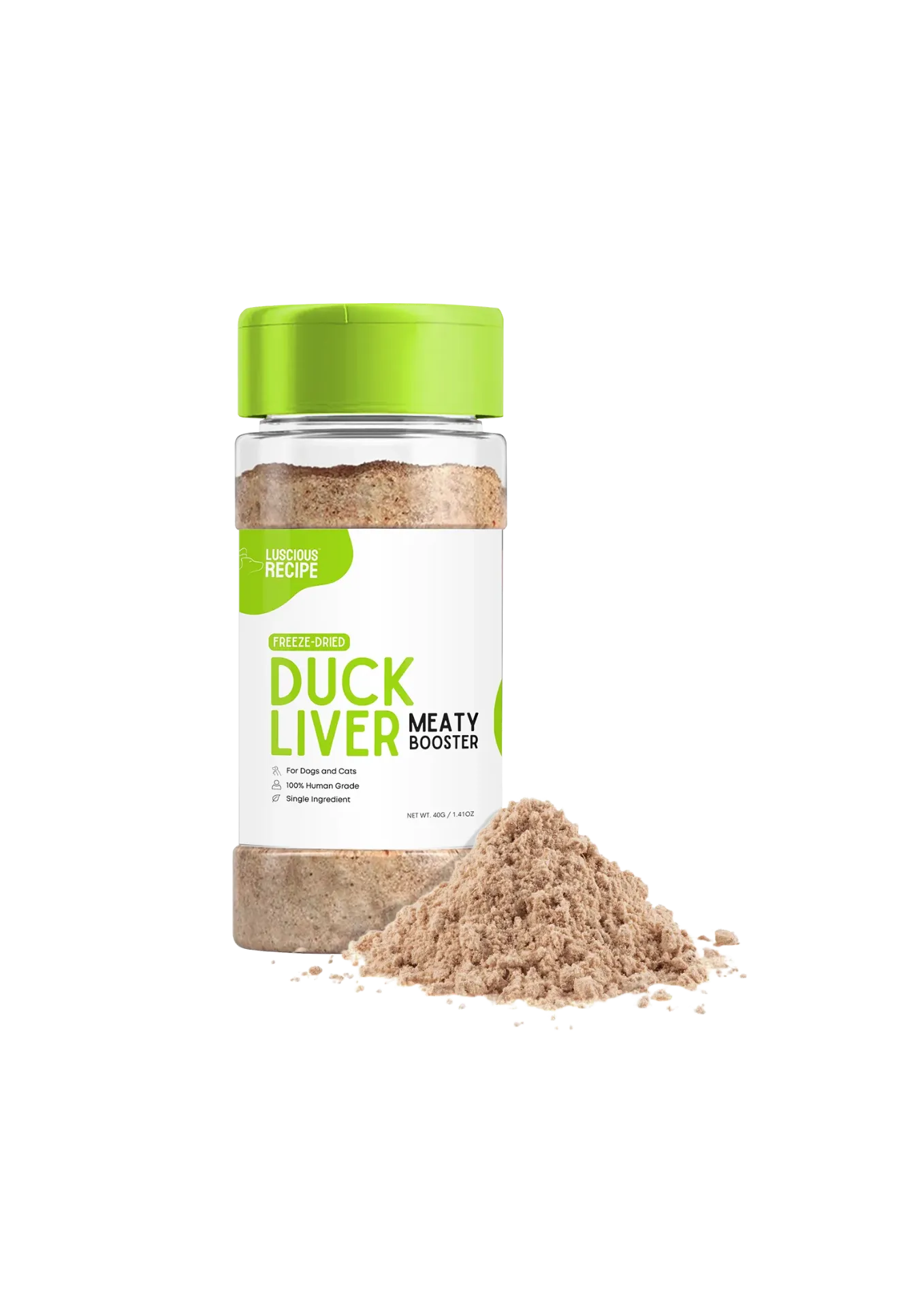 Luscious Recipe Meaty Booster Freeze Dried Powder