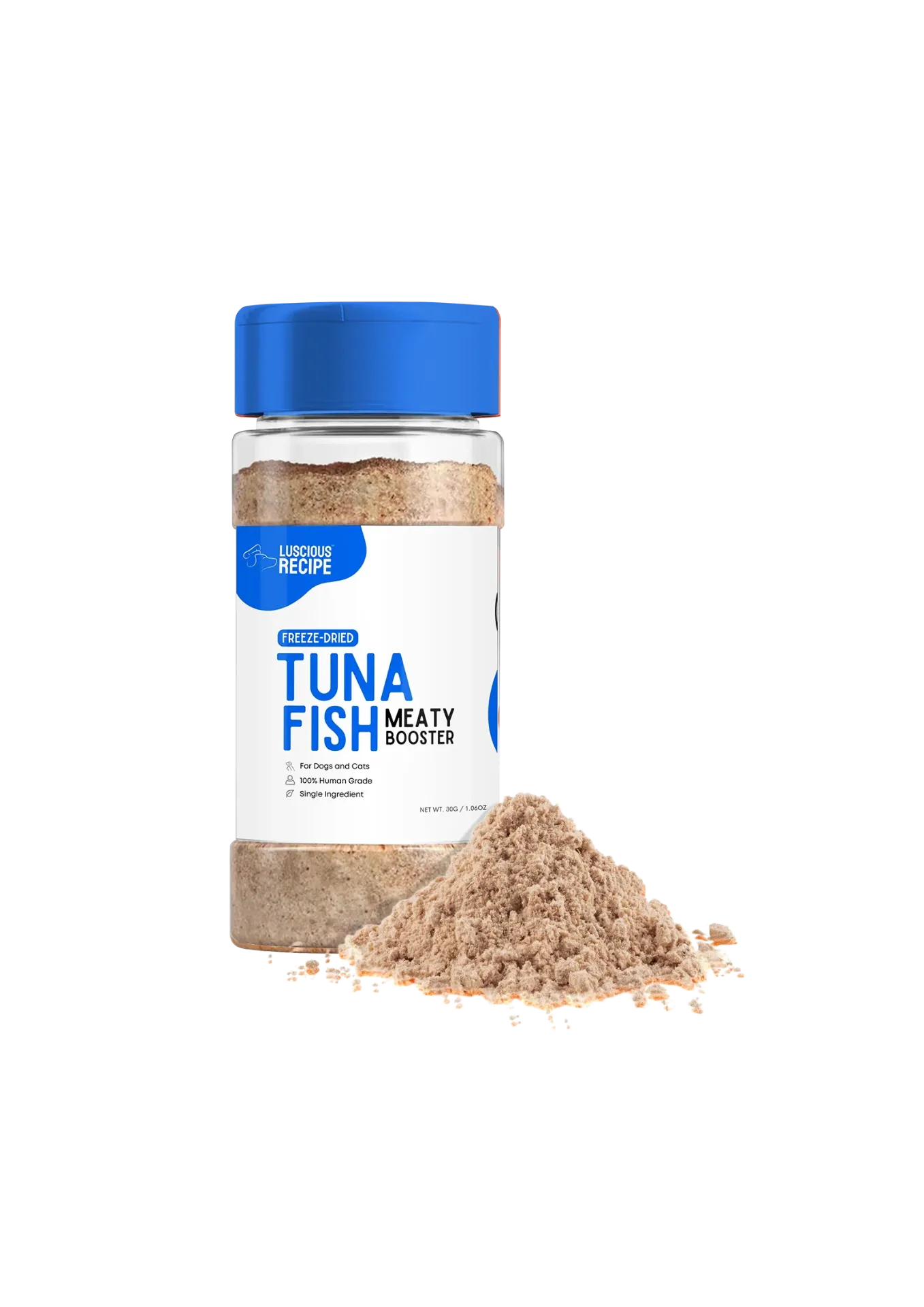 Luscious Recipe Meaty Booster Freeze Dried Powder