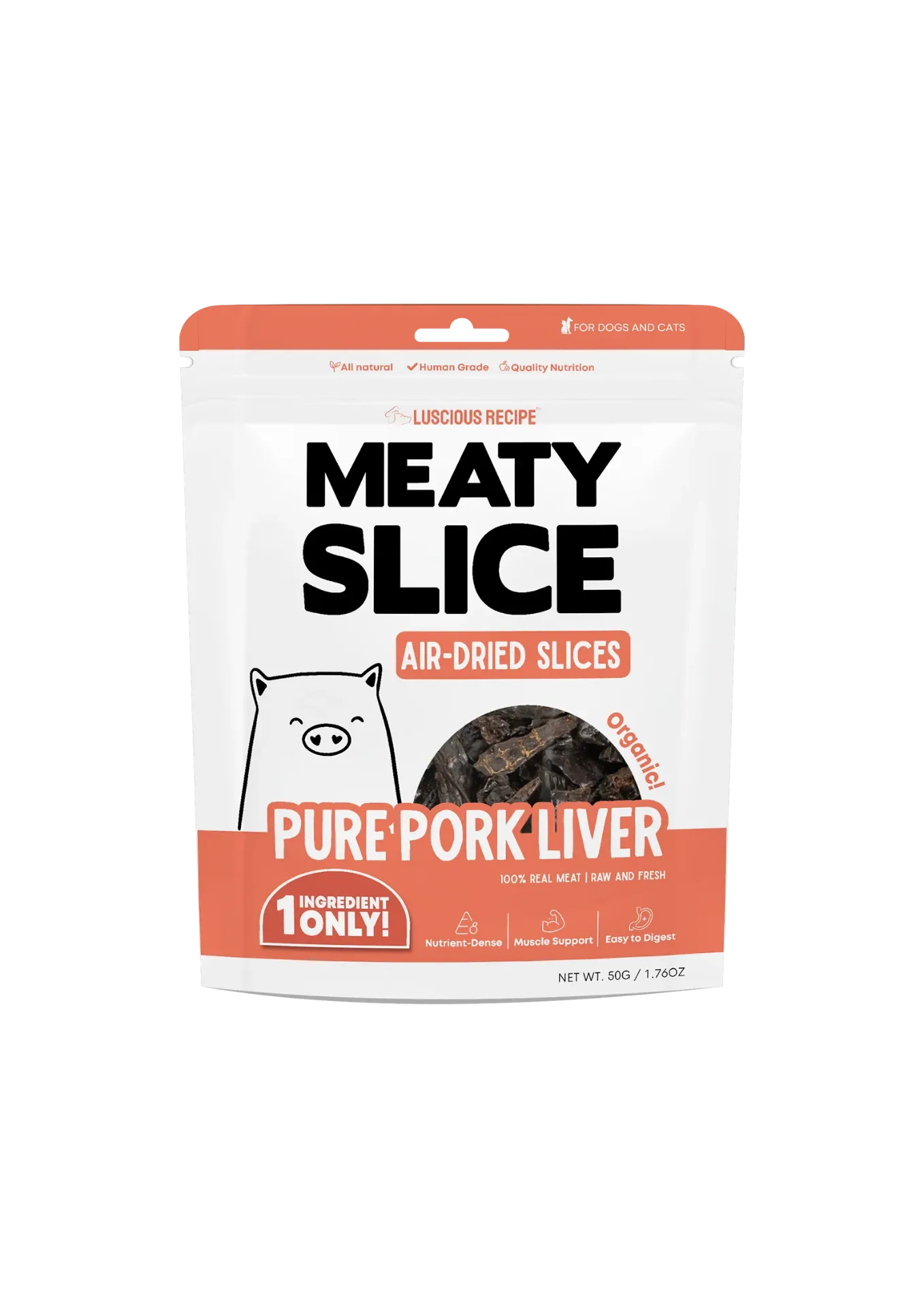 Luscious Recipe Meaty Slice - 45/55g