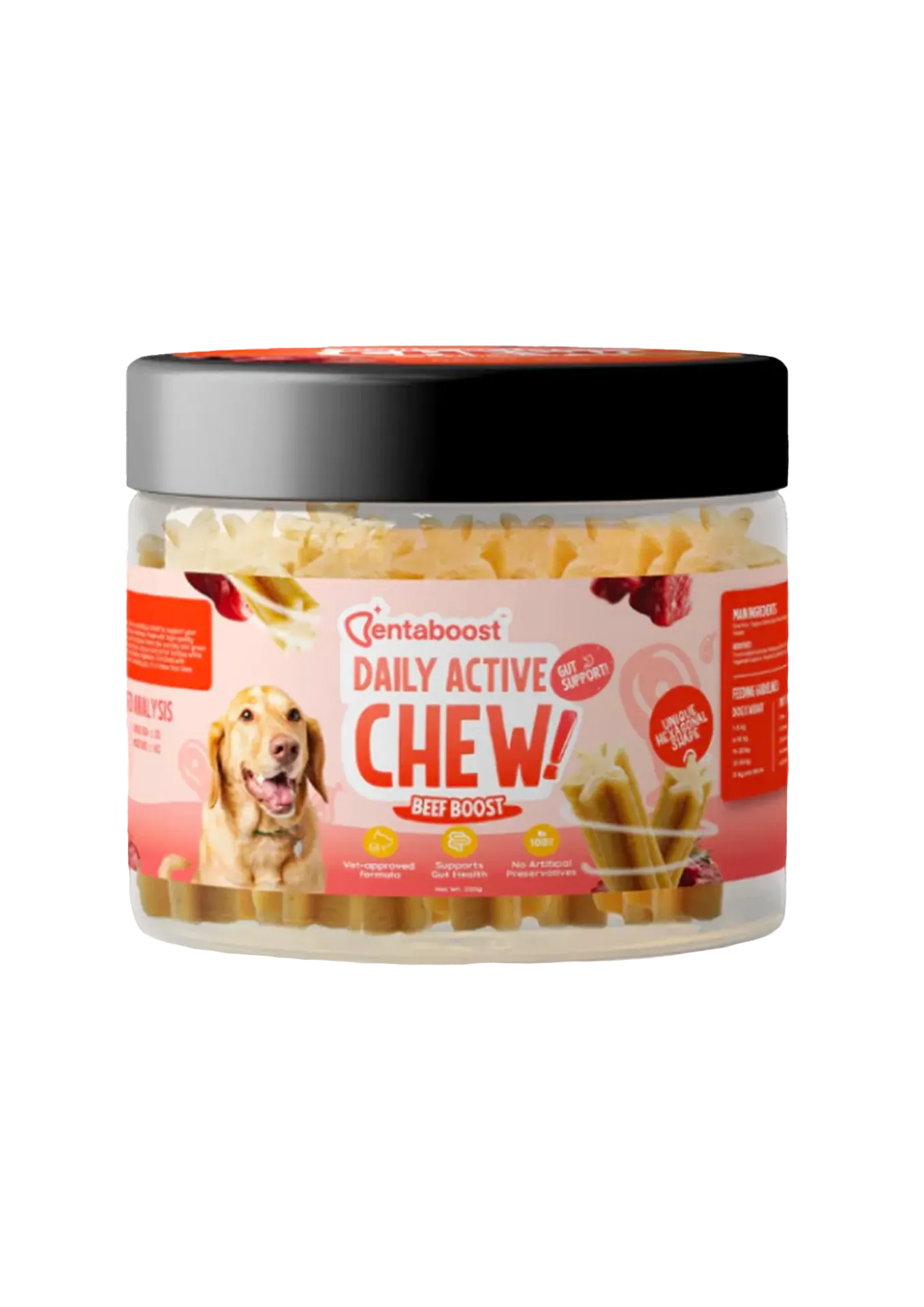 Dentaboost Daily Active Chew - 220g
