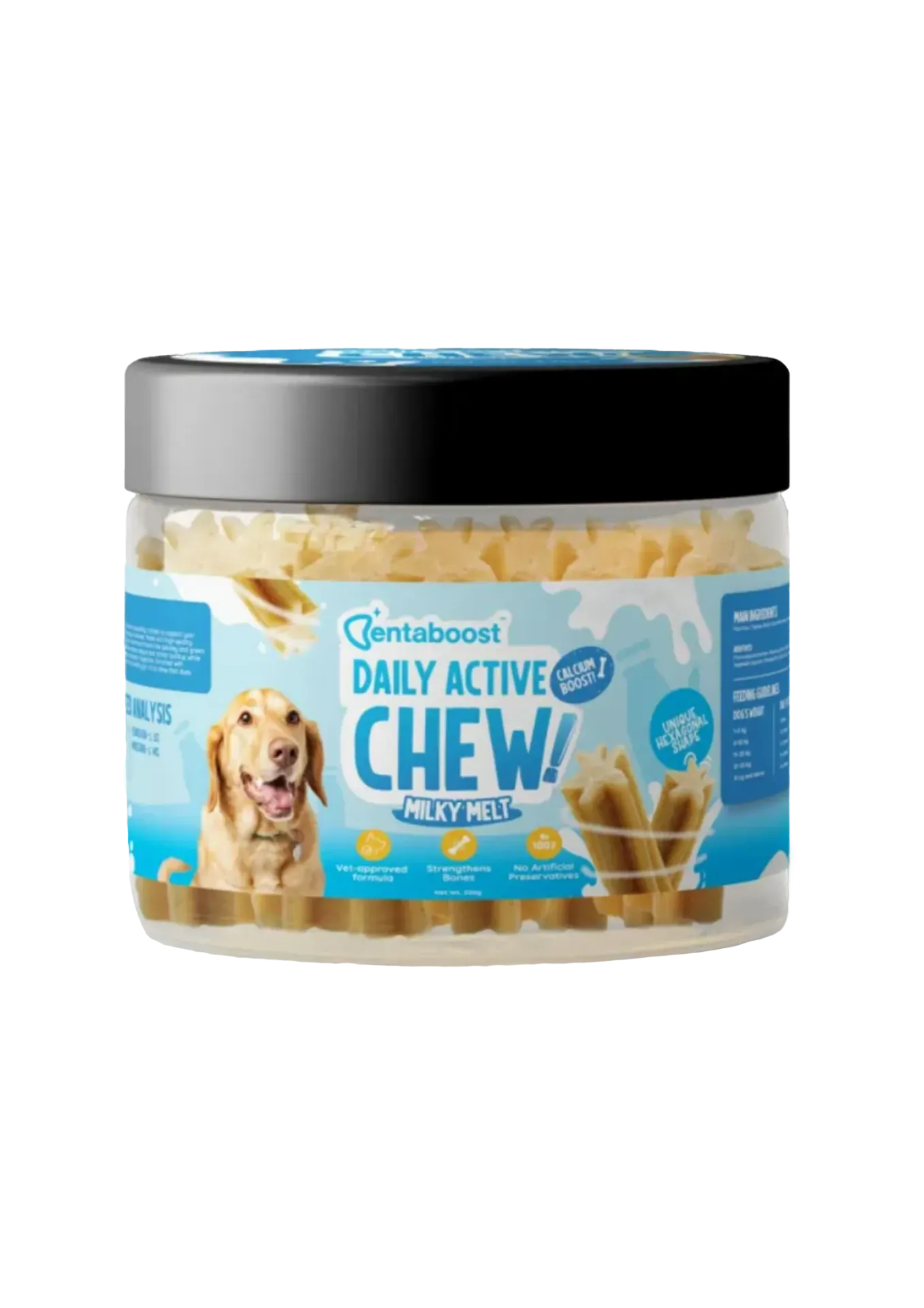 Dentaboost Daily Active Chew - 220g