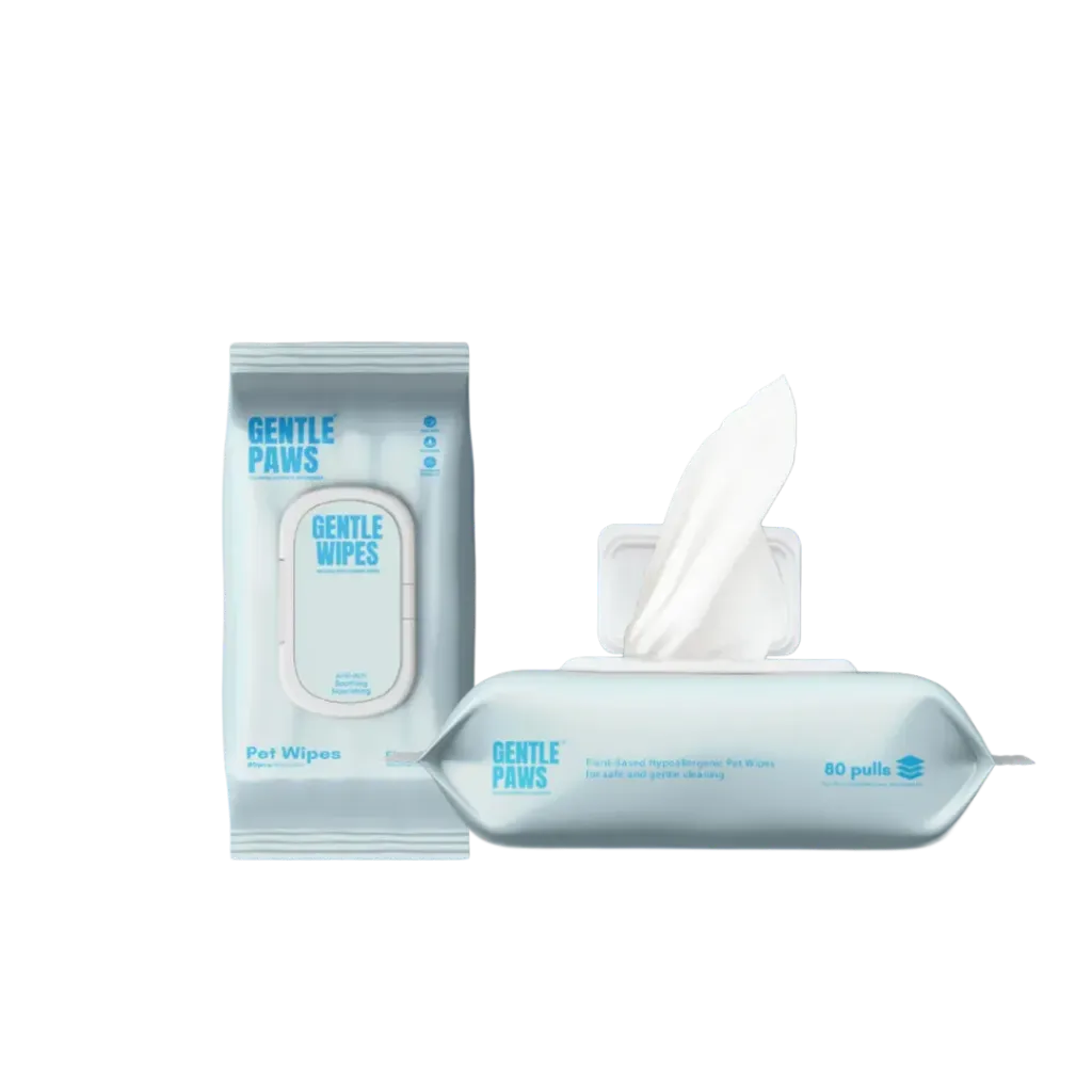 Gentle Paws Wet Wipes - 80 Sheets