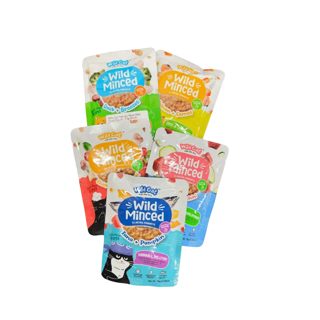 Wild Cat Minced Meat Wet Food Pouch - 75g