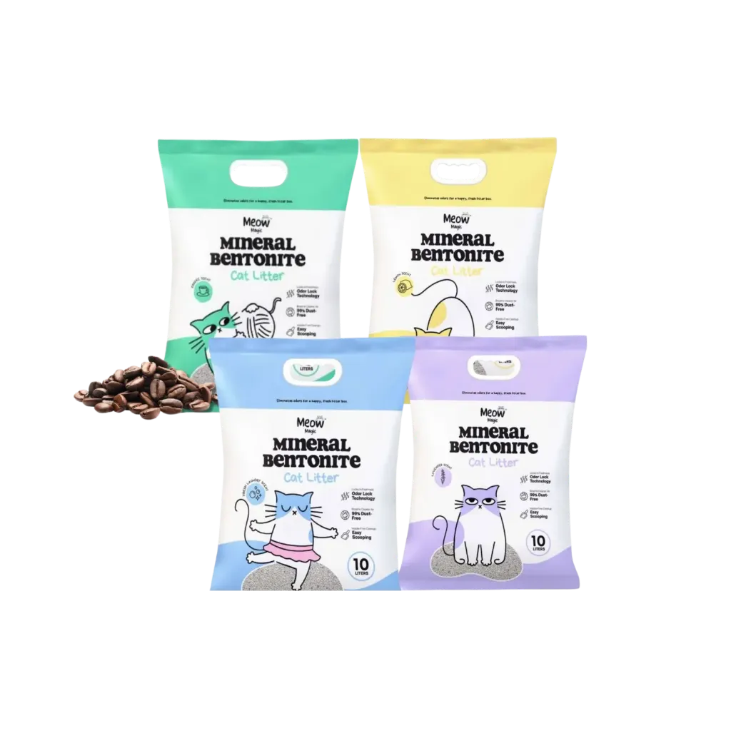 Moody Cat Mineral Bentonite Cat Litter - 10L