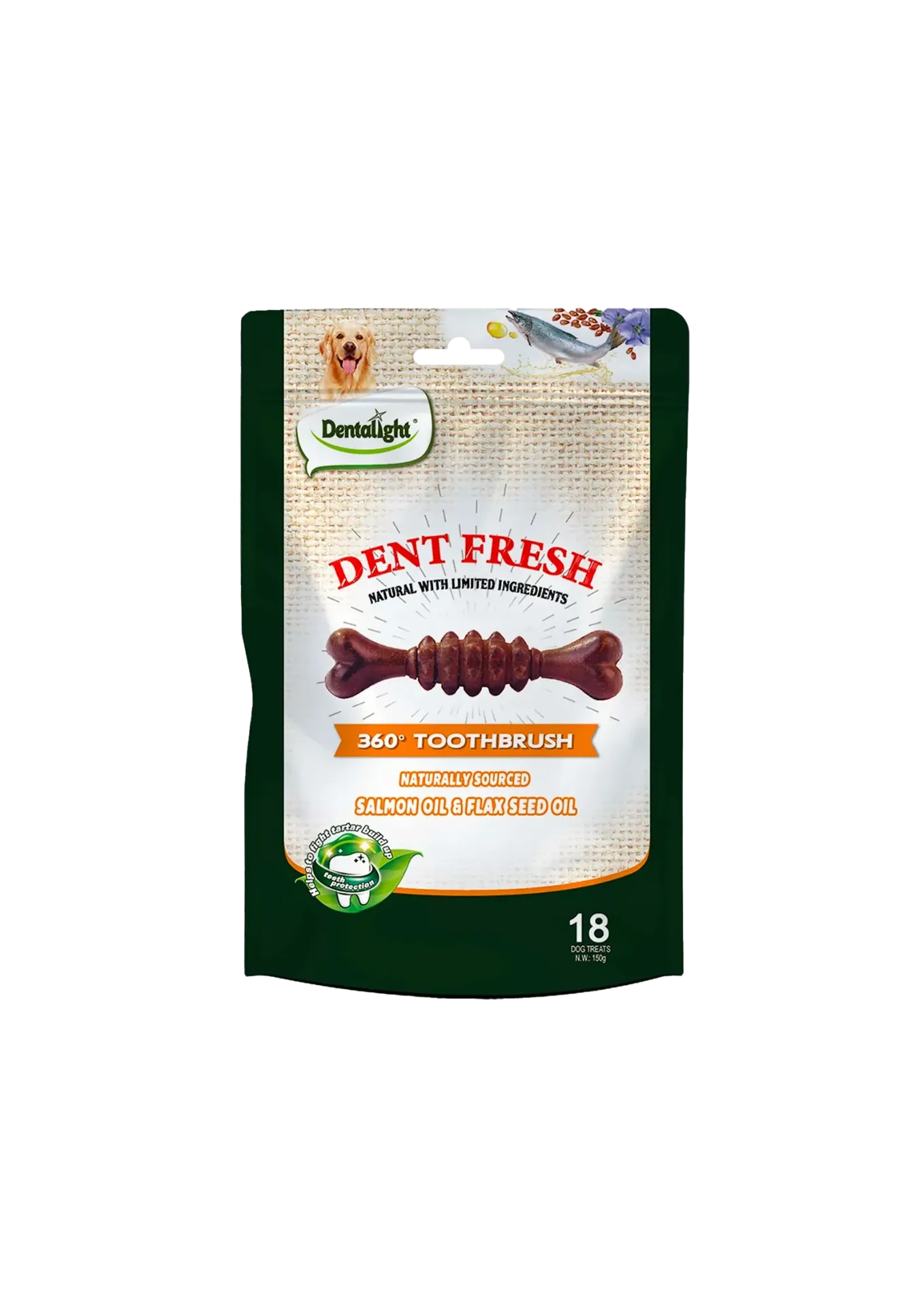 Dentalight Dent Fresh 360 Toothbrush - 150g