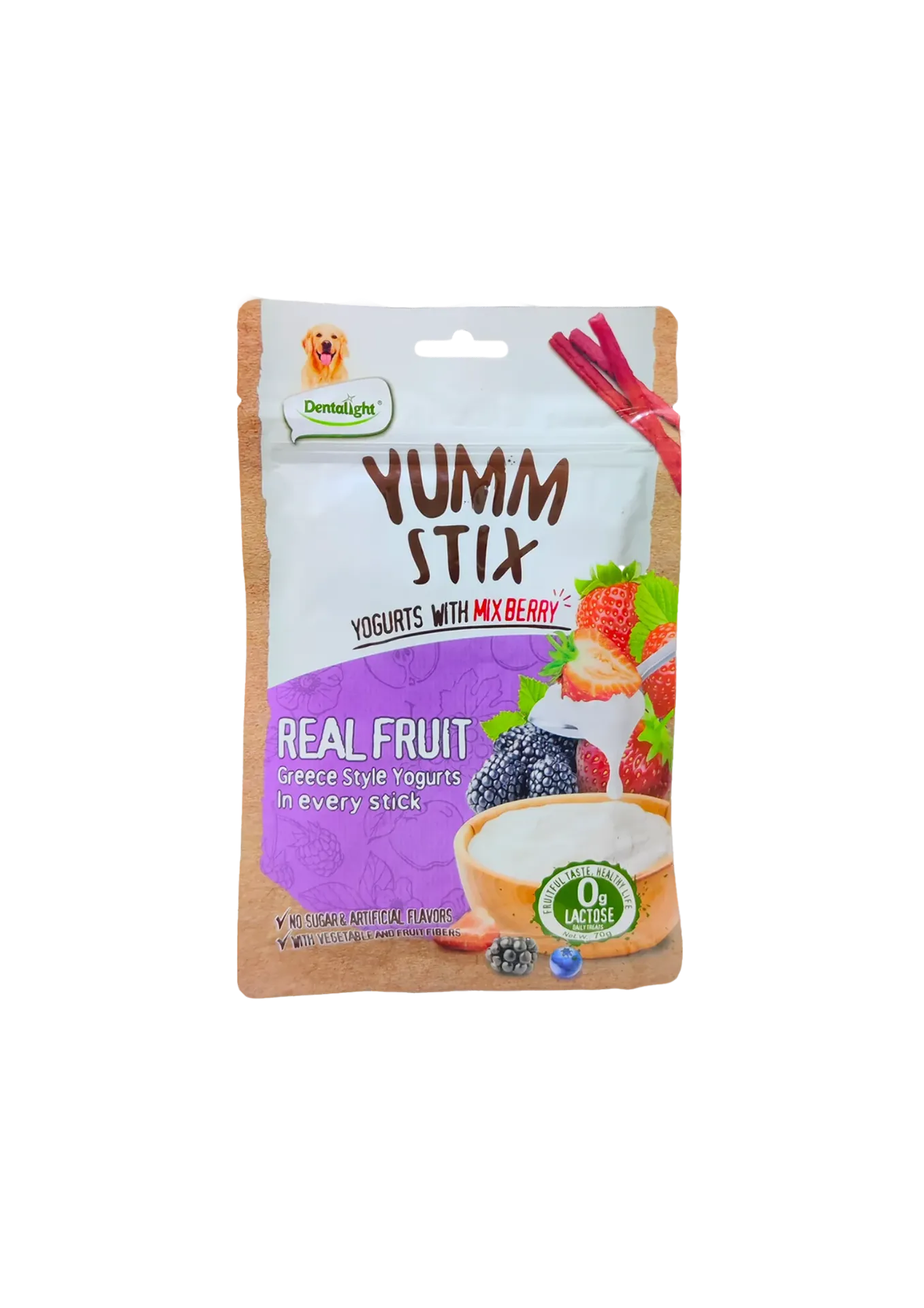 Dentalight Yumm Stix Yogurt - 70g (Mixed Berry)