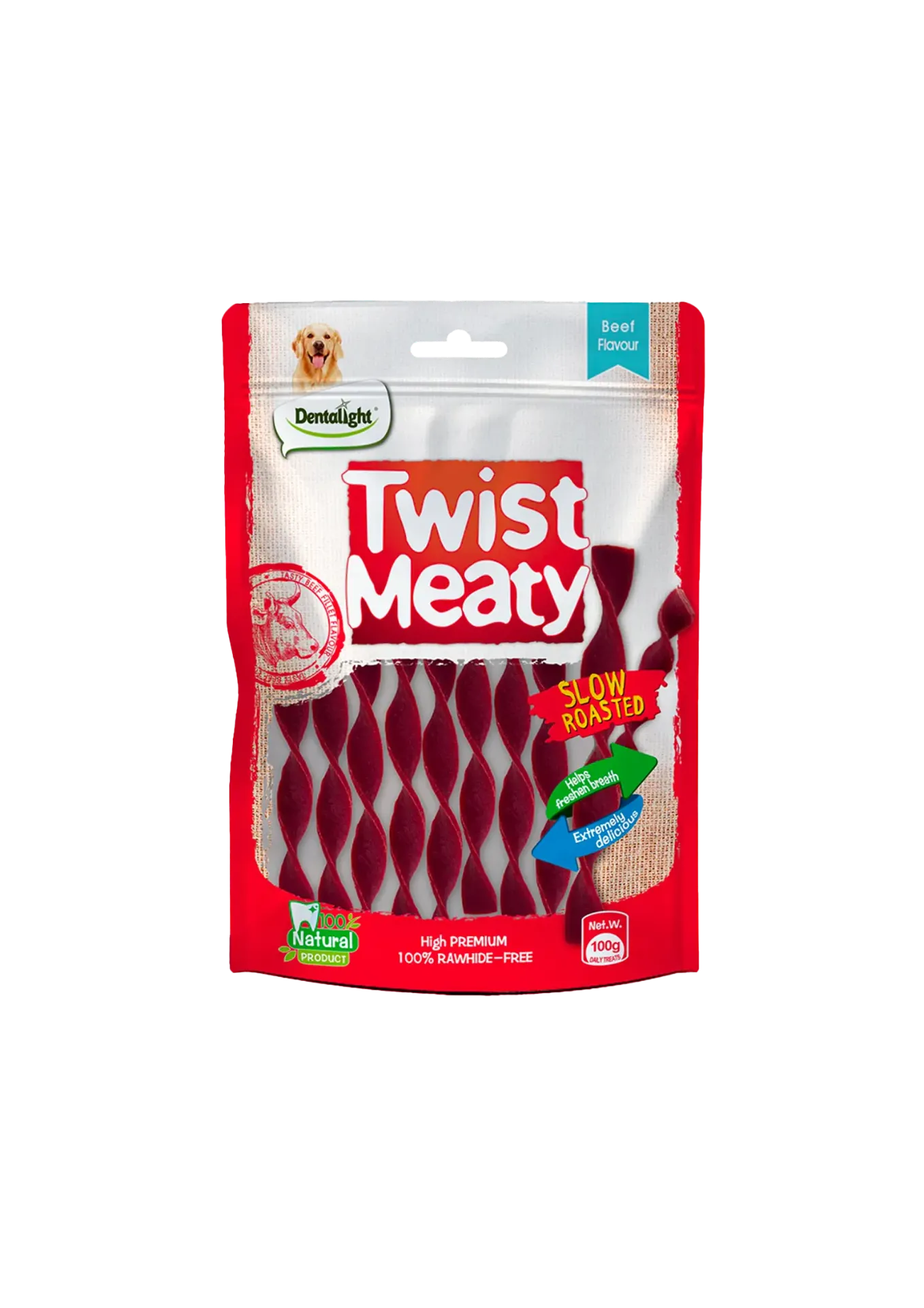 Dentalight Twist Meaty - 100g (Beef)
