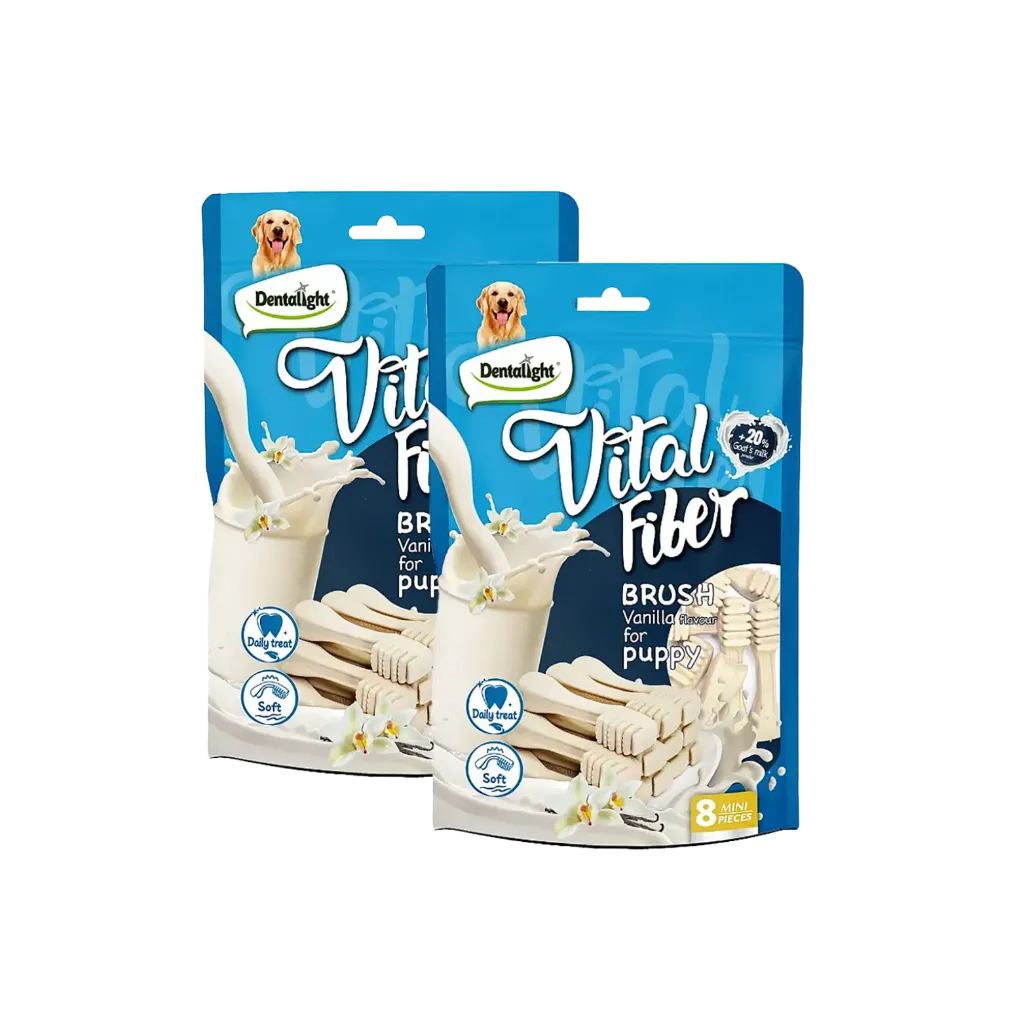 Dentalight Vital Fiber Brush for Puppies - 80g