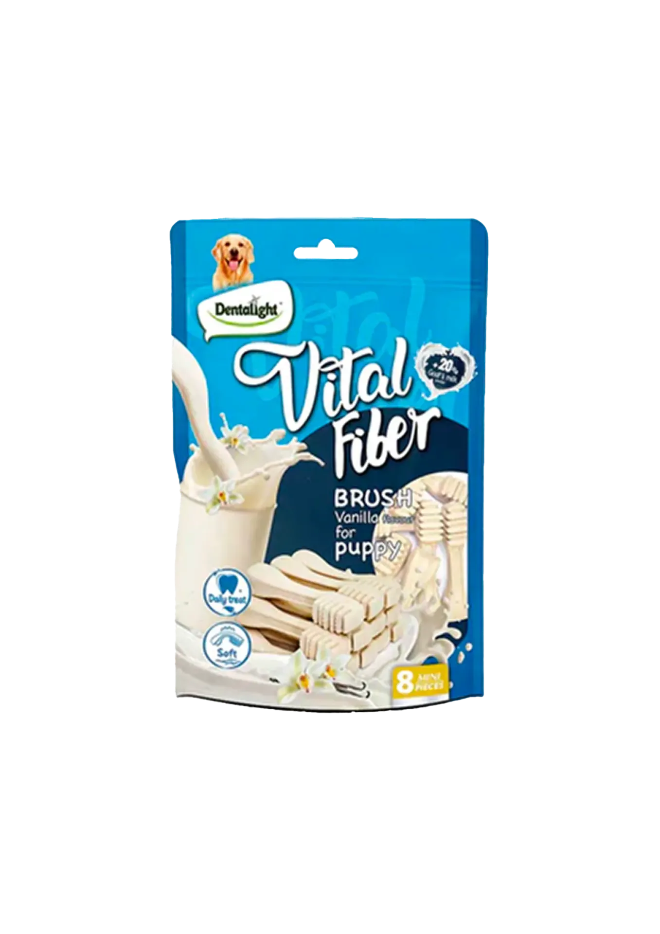 Dentalight Vital Fiber Brush for Puppies - 80g