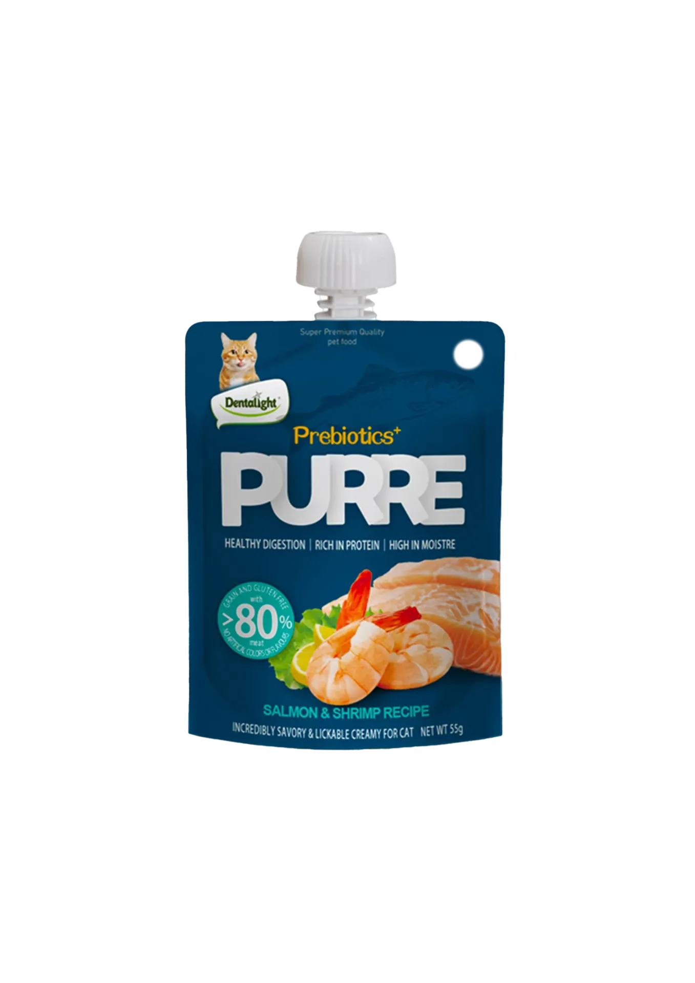 Dentalight Prebiotics + Purre Creamy Cat Treats