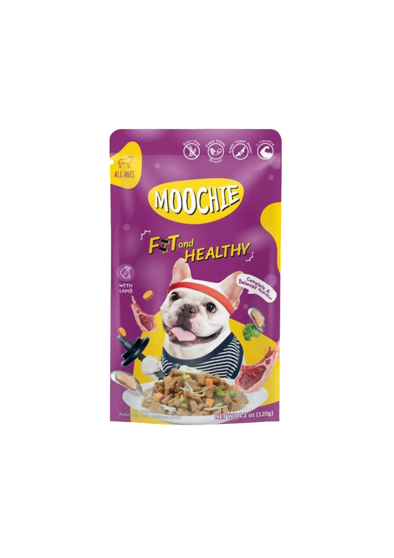 Moochie Chunk in Gravy Dog Food - 120g