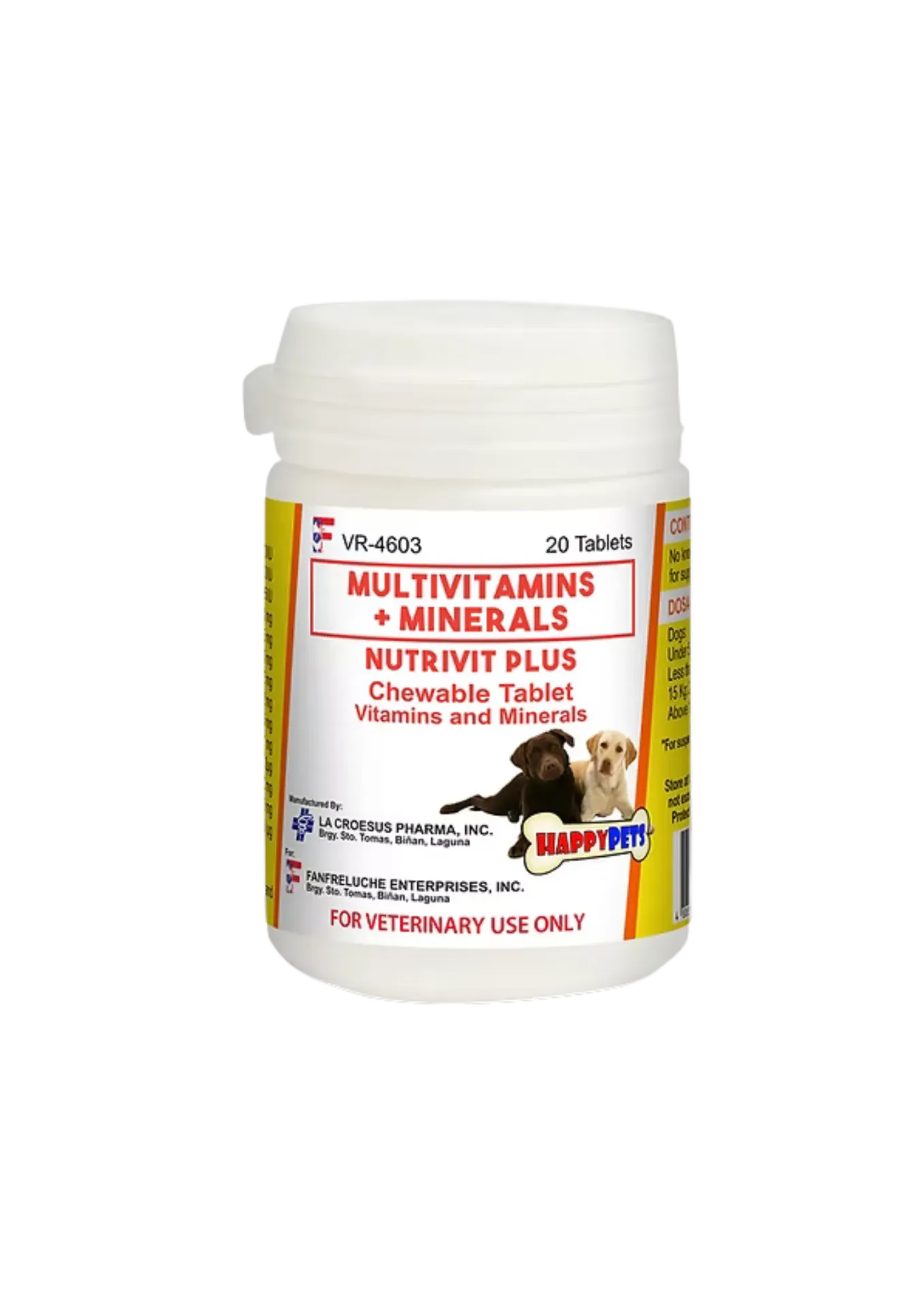 Fanfreluche Nutrivit Plus - 20 Tablets