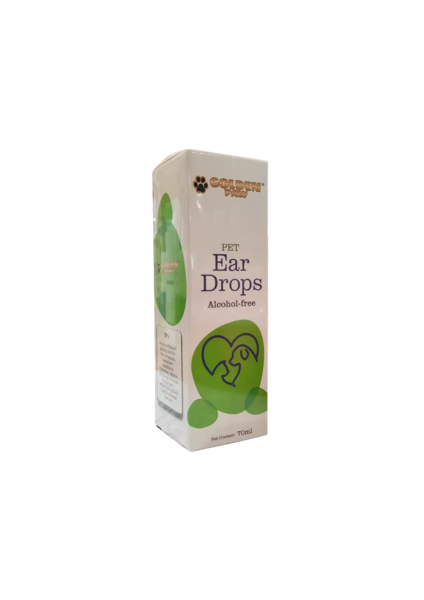Golden Paw Pet Ear Drops - 70ml