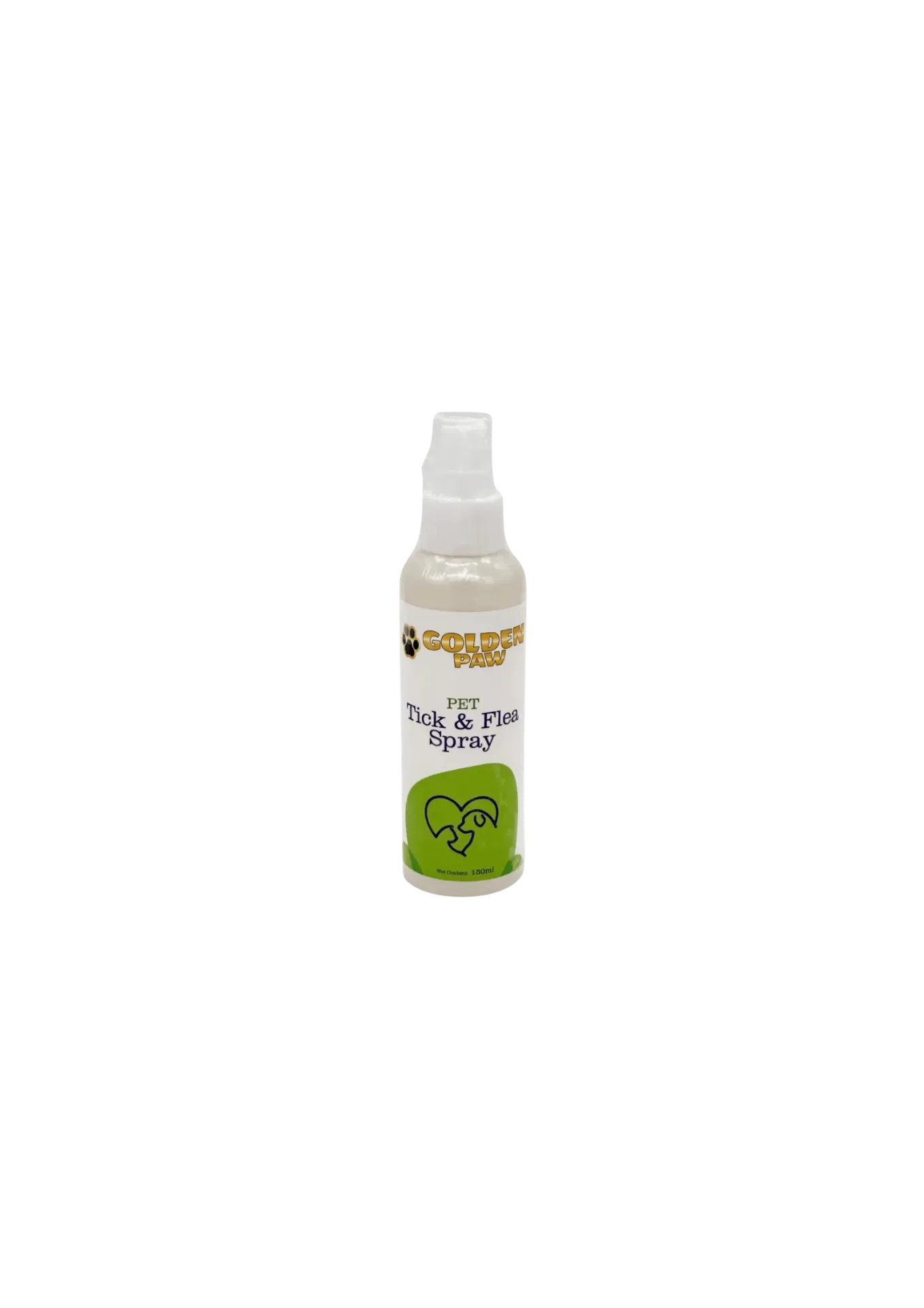 Golden Paw Pet Tick & Flea Spray - 150ml