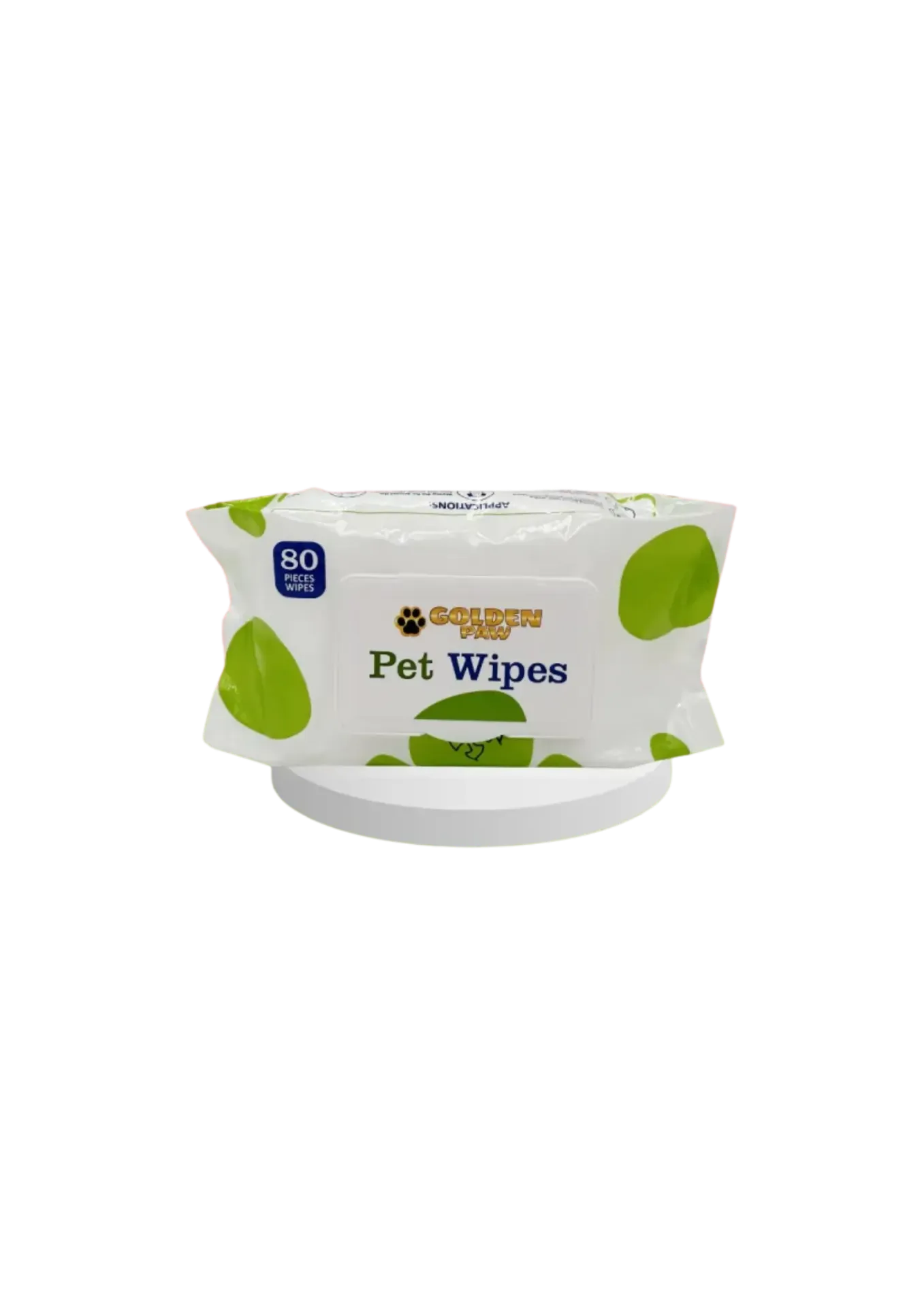 Golden Paw Pet Wipes - 80 Sheets